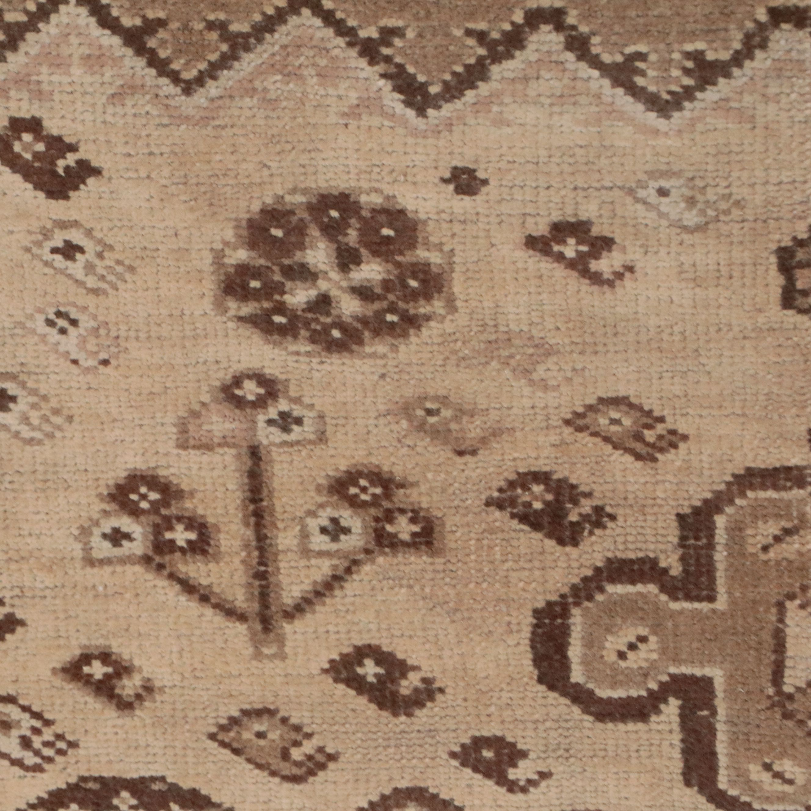 5' x 7'7 Hand-Knotted Afghan Tribal Area Rug