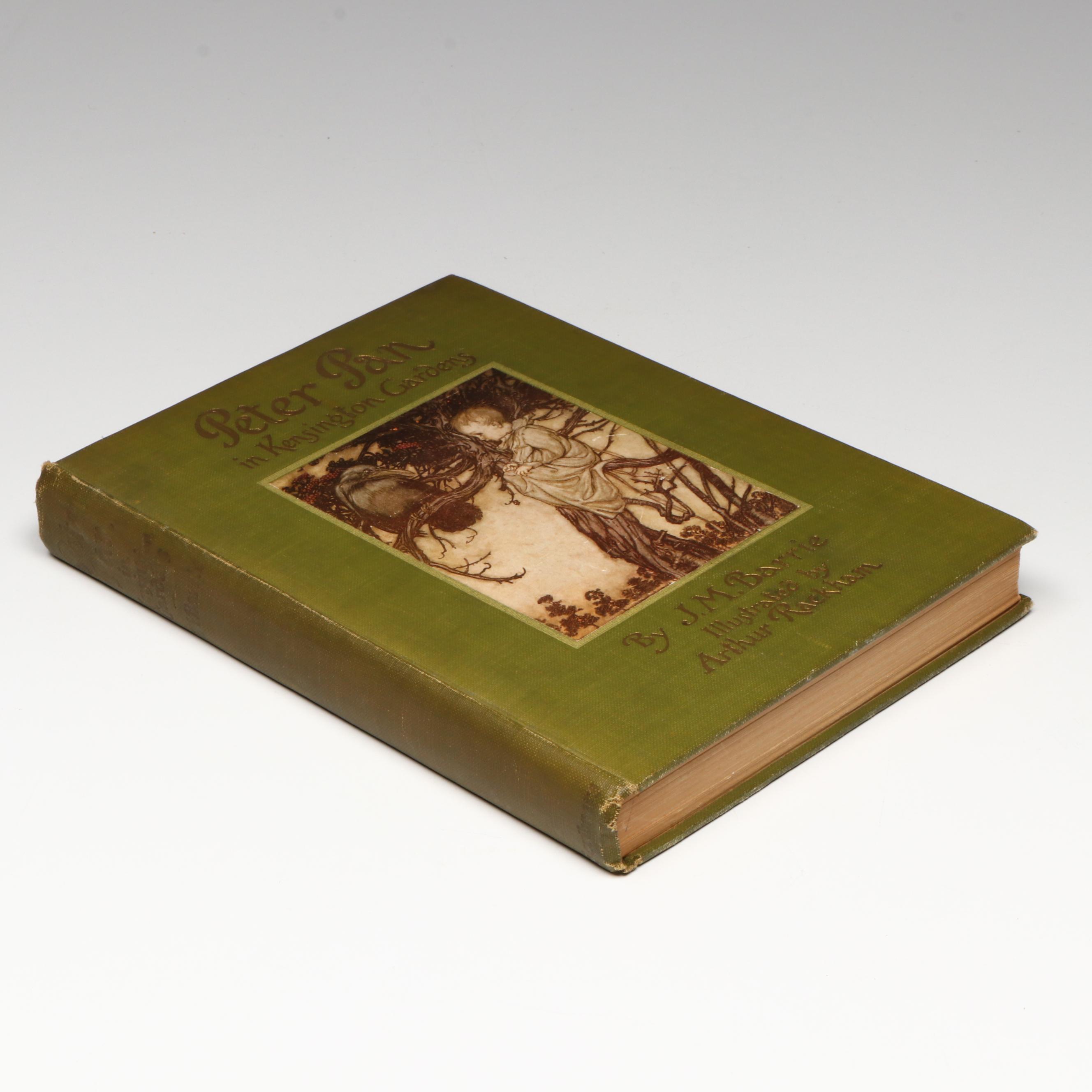 Arthur Rackham Illustrated "Peter Pan in Kensington Gardens" by J. M. Barrie