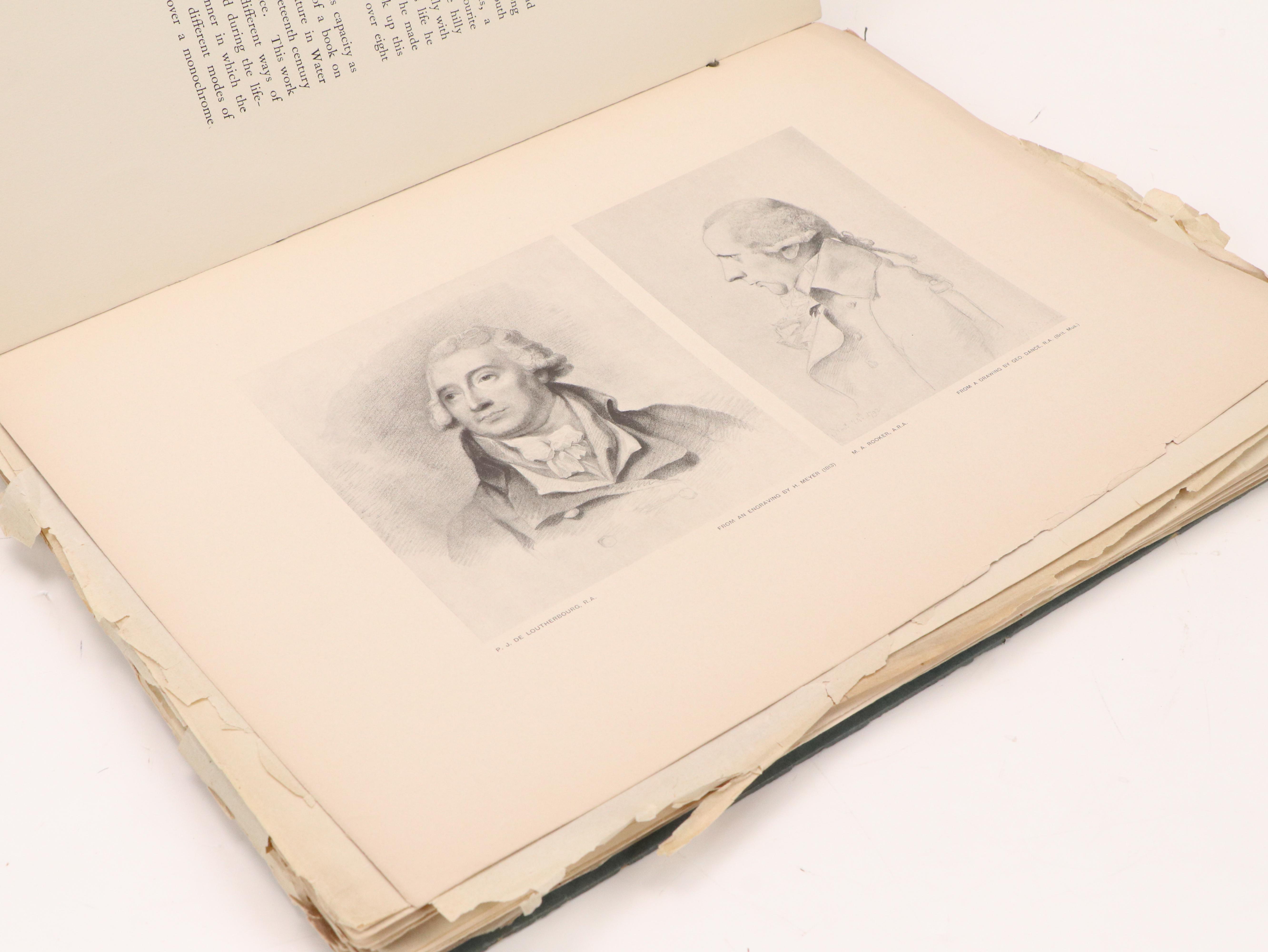 The Studio Magazine English Watercolors Book, Circa 1903