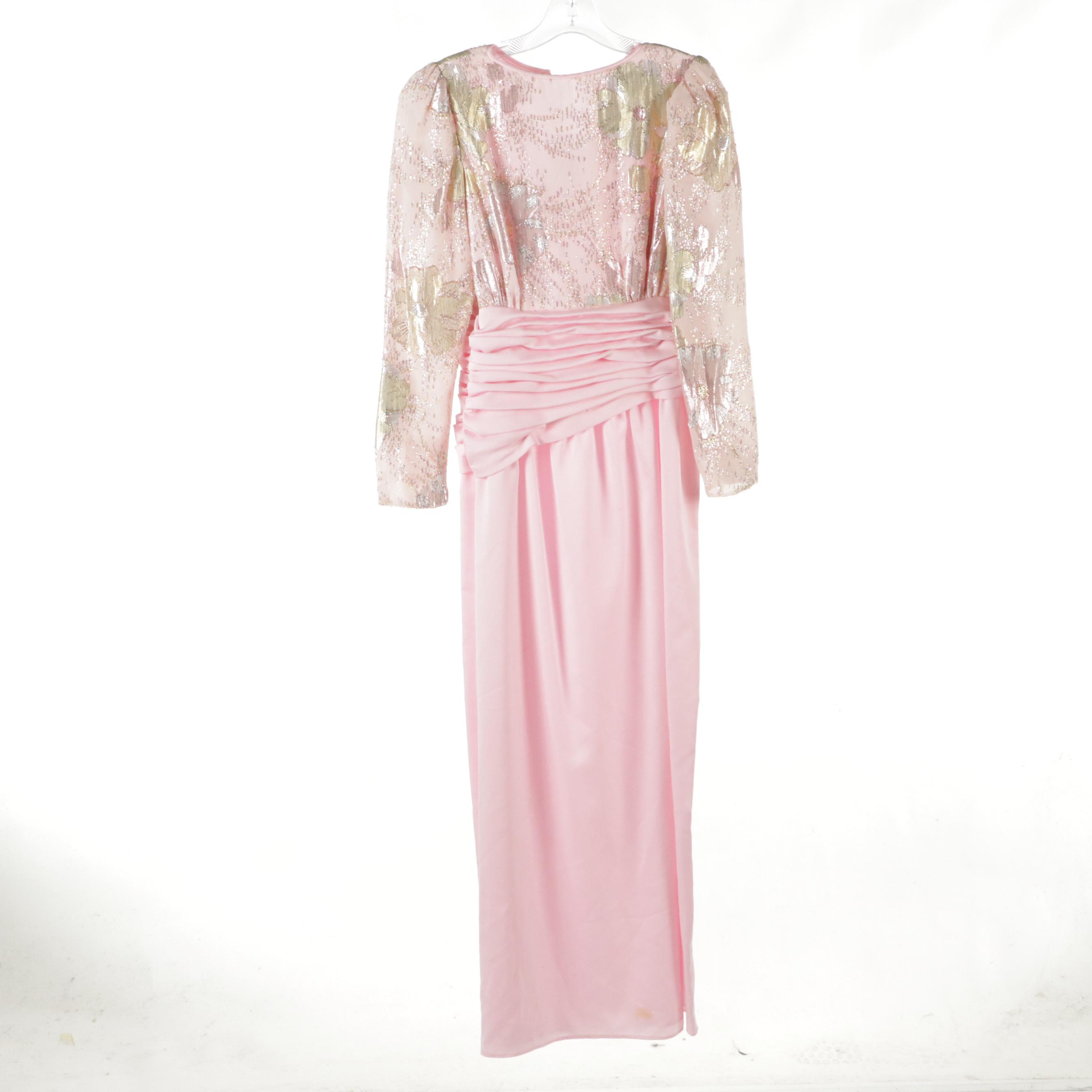 Bianchi Pink and Yellow Prairie Dress with Other Vintage Gowns