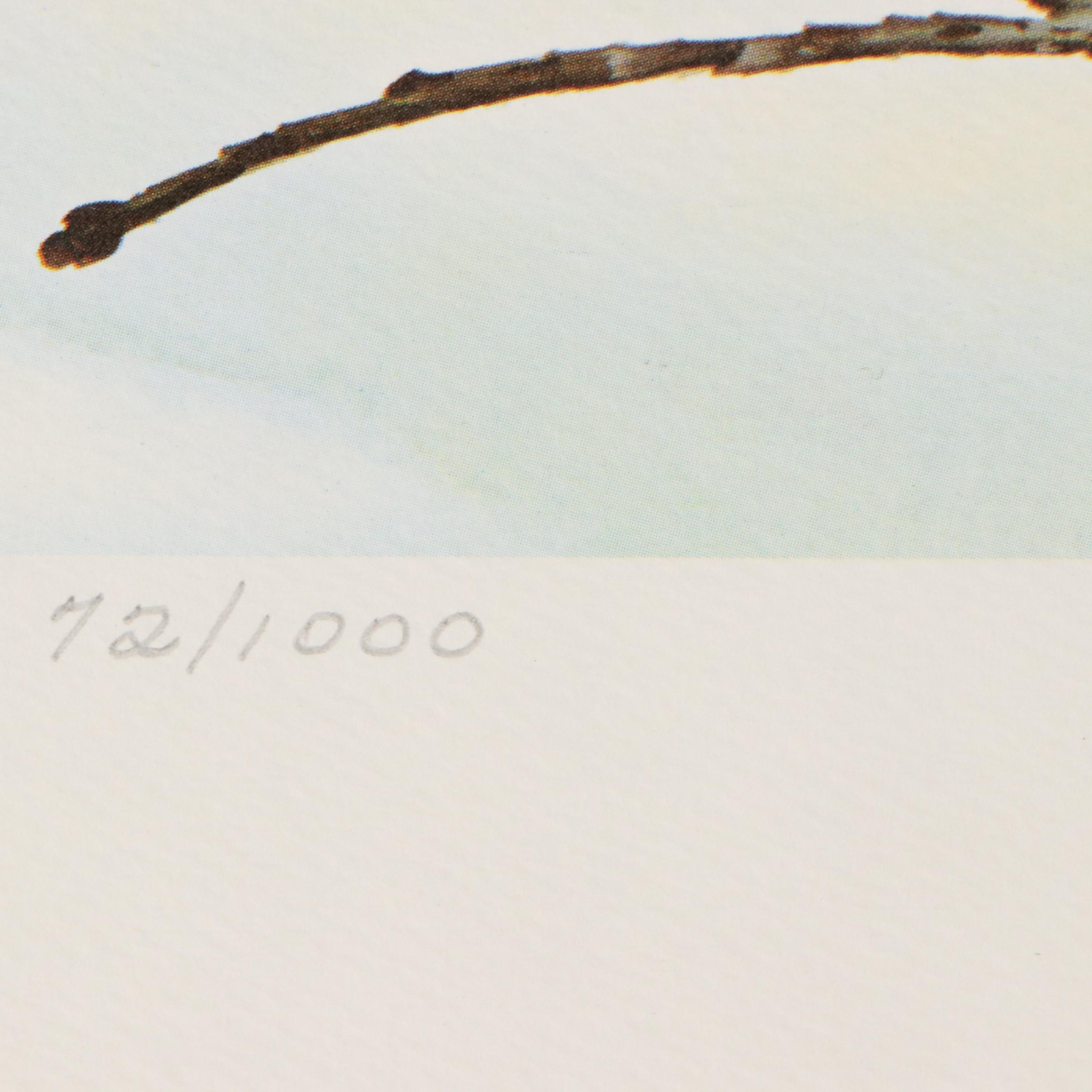 John Ruthven Offset Lithograph "Ring-necked Pheasant," 1966