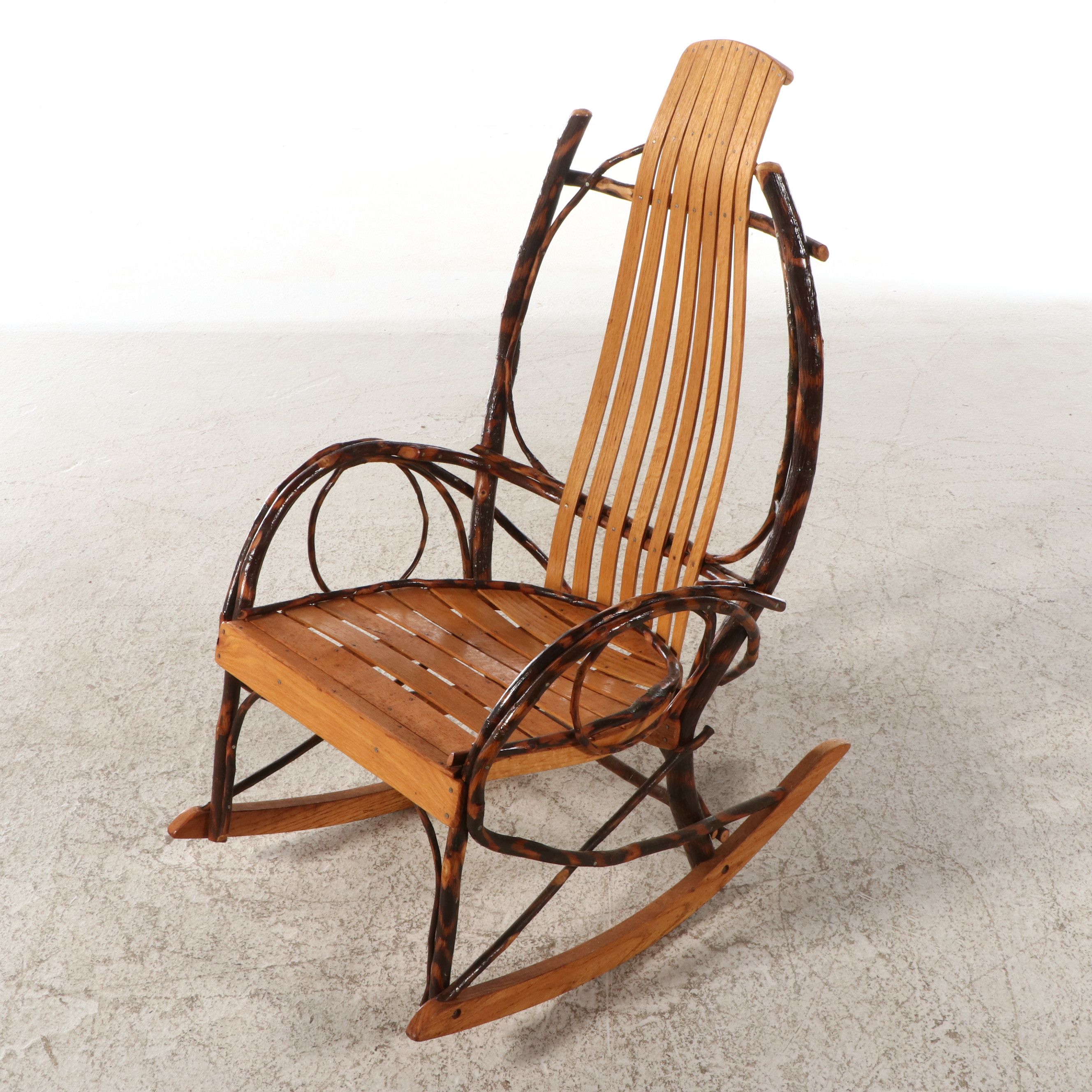 American Bentwood Hickory Rocking Chair