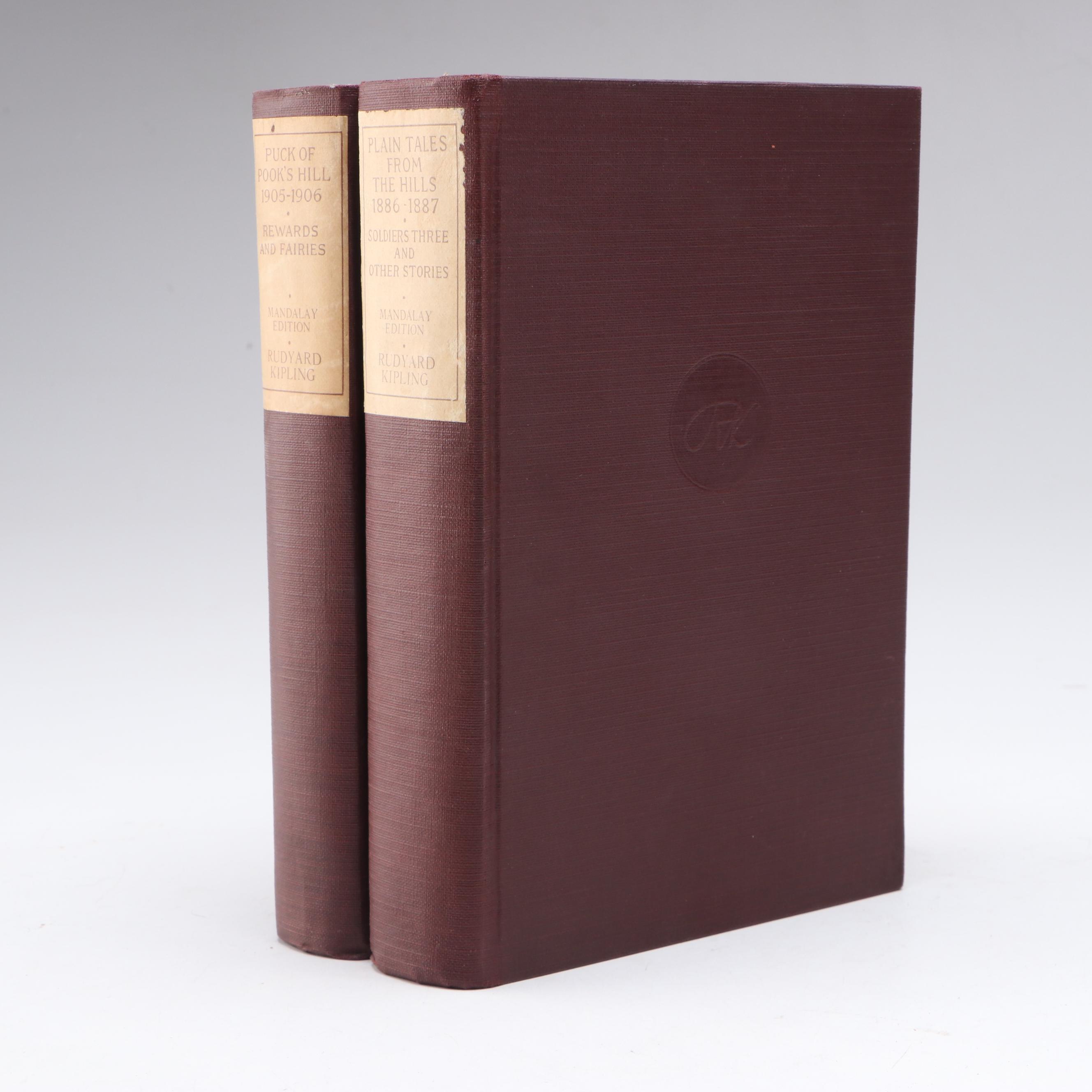 Mandalay Edition "Plain Tales from the Hills" and More by Rudyard Kipling
