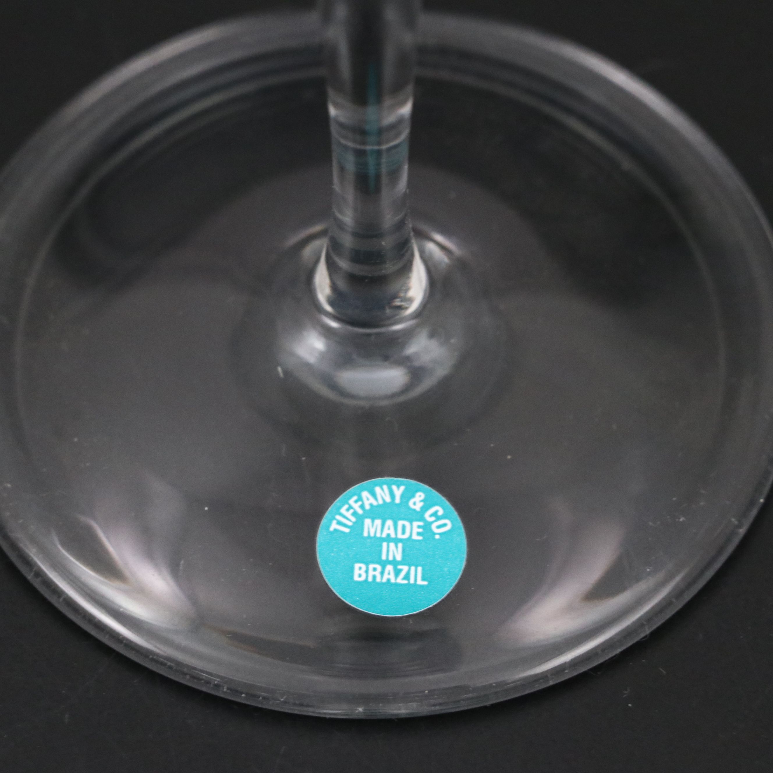 Tiffany & Co. Millennium Etched Crystal Champagne Flutes