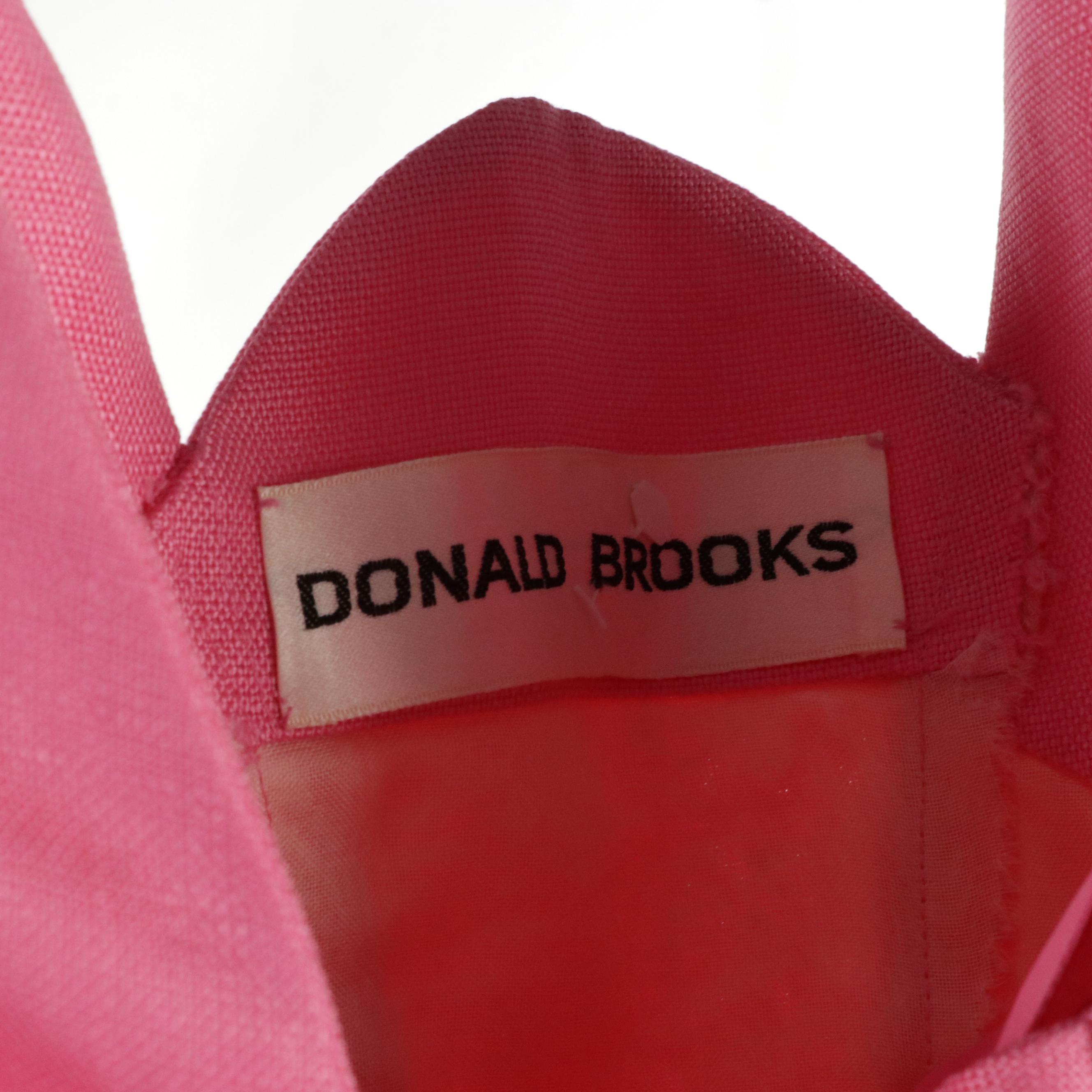 Donald Brooks, Alison Ayres, Dash-About Sleeveless Sheath Dresses, circa 1970