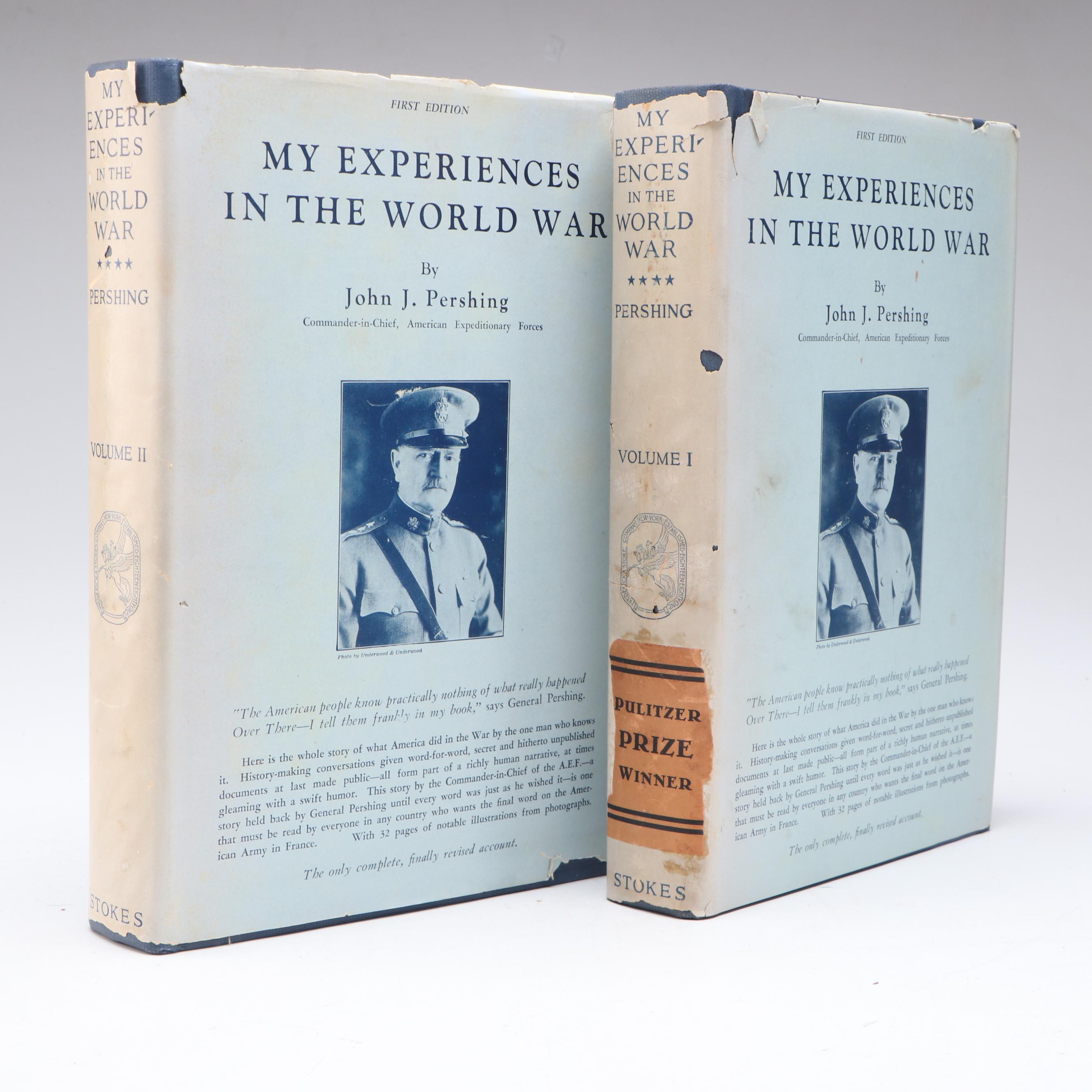 First Edition "My Experiences in the World War" by John J. Pershing, 1931