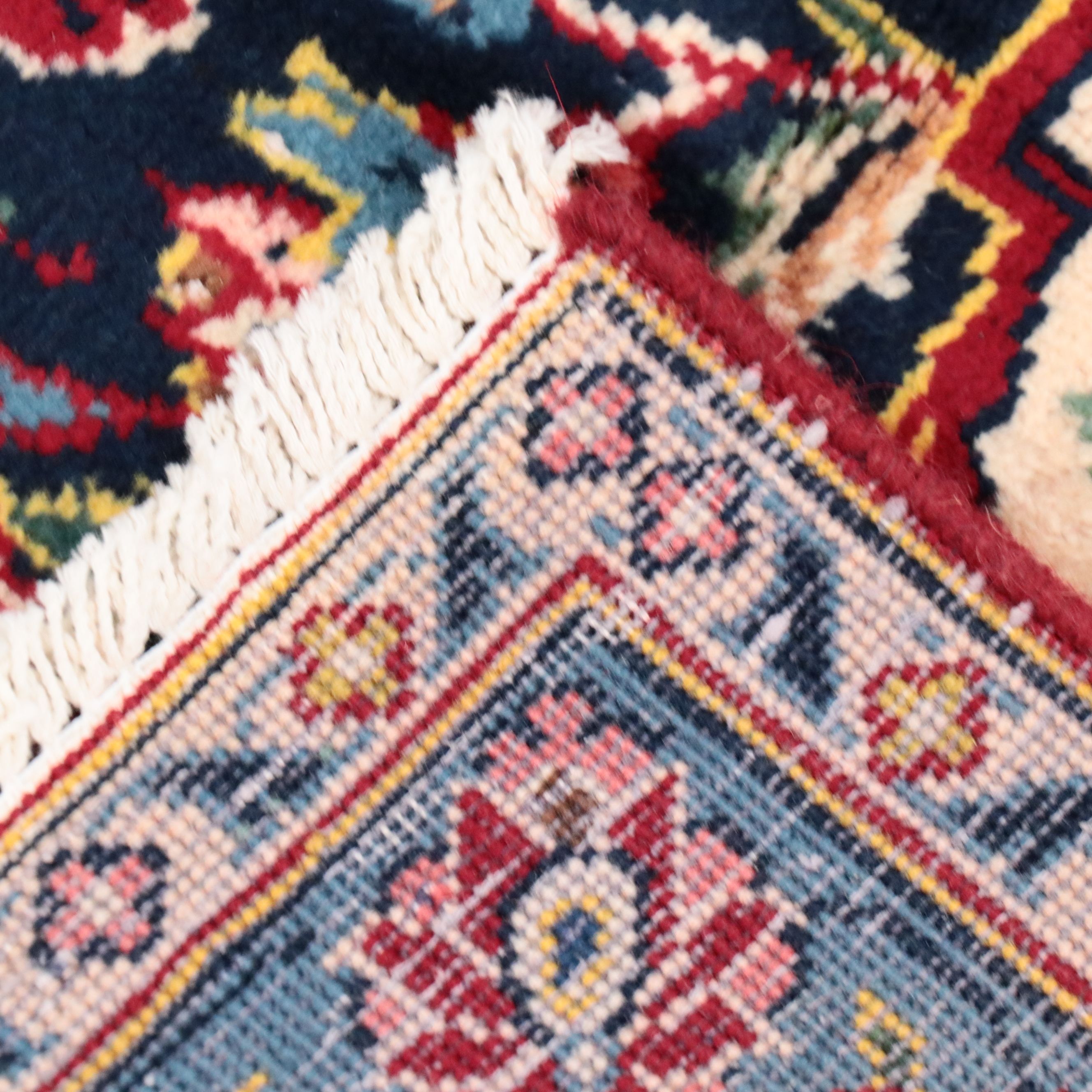 7'9 x 11'1 Hand-Knotted Persian Mashhad Area Rug