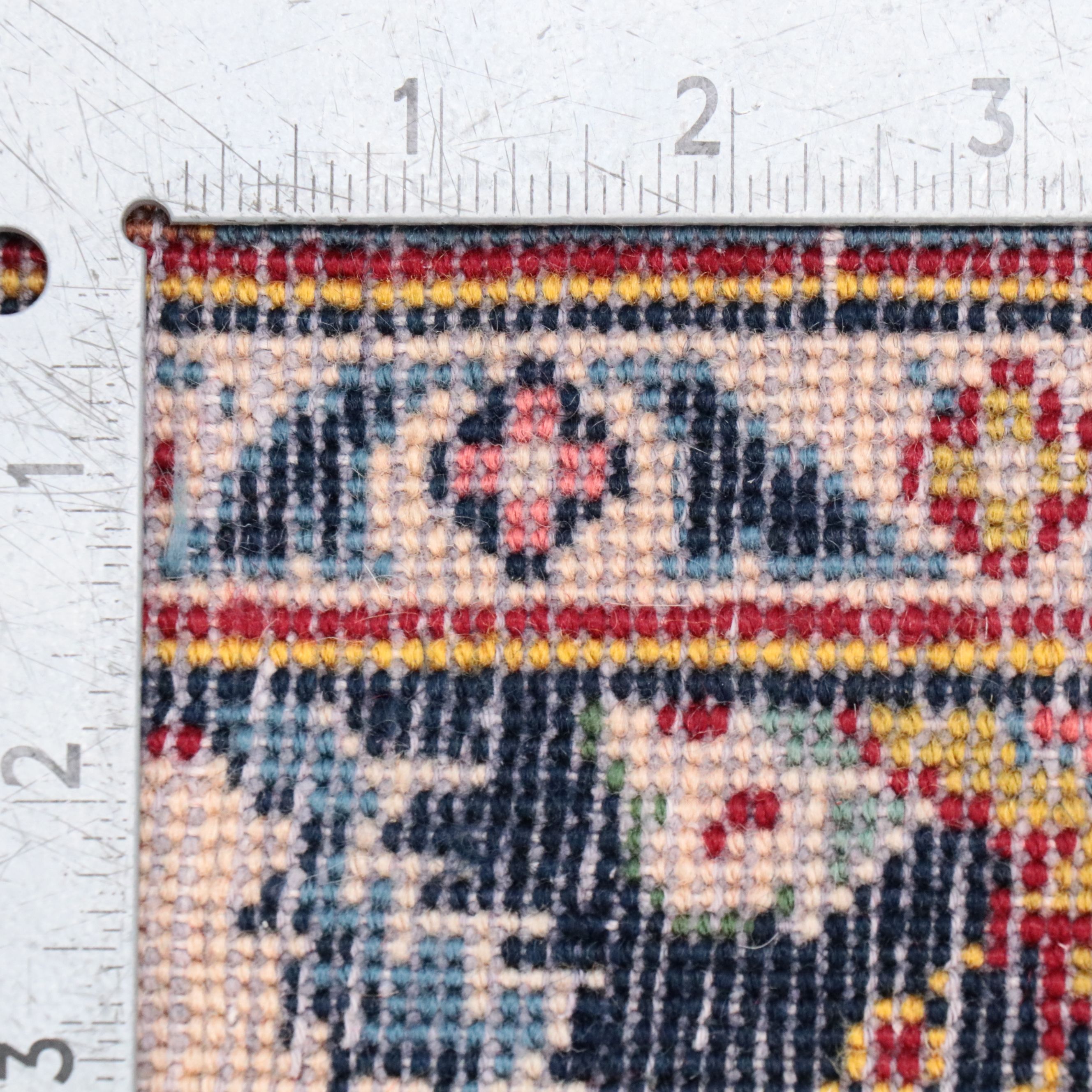 7'9 x 11'1 Hand-Knotted Persian Mashhad Area Rug