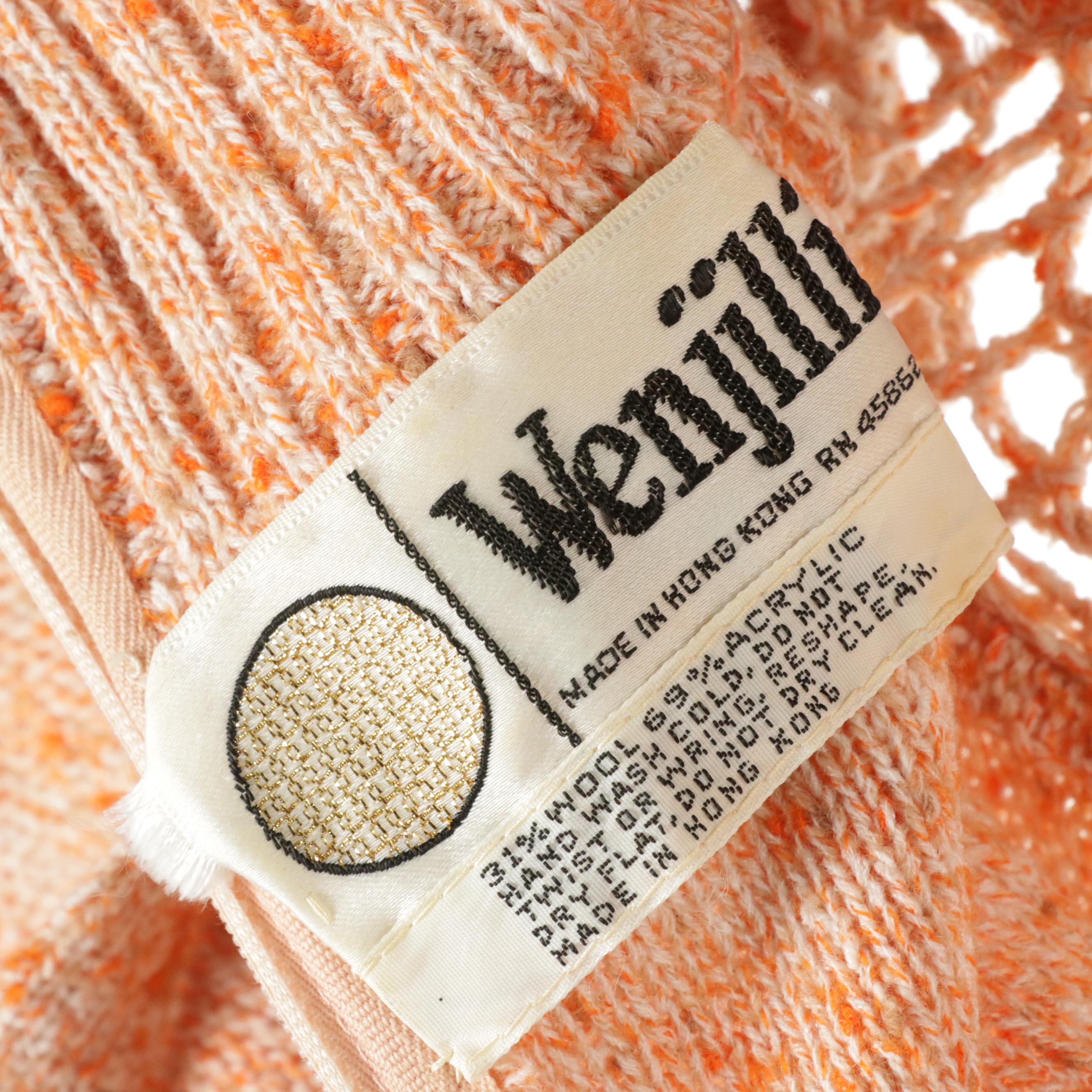 Winjilli Vintage Wool Knit Sweater Dress, Other Vintage Dresses & Two-Piece Set