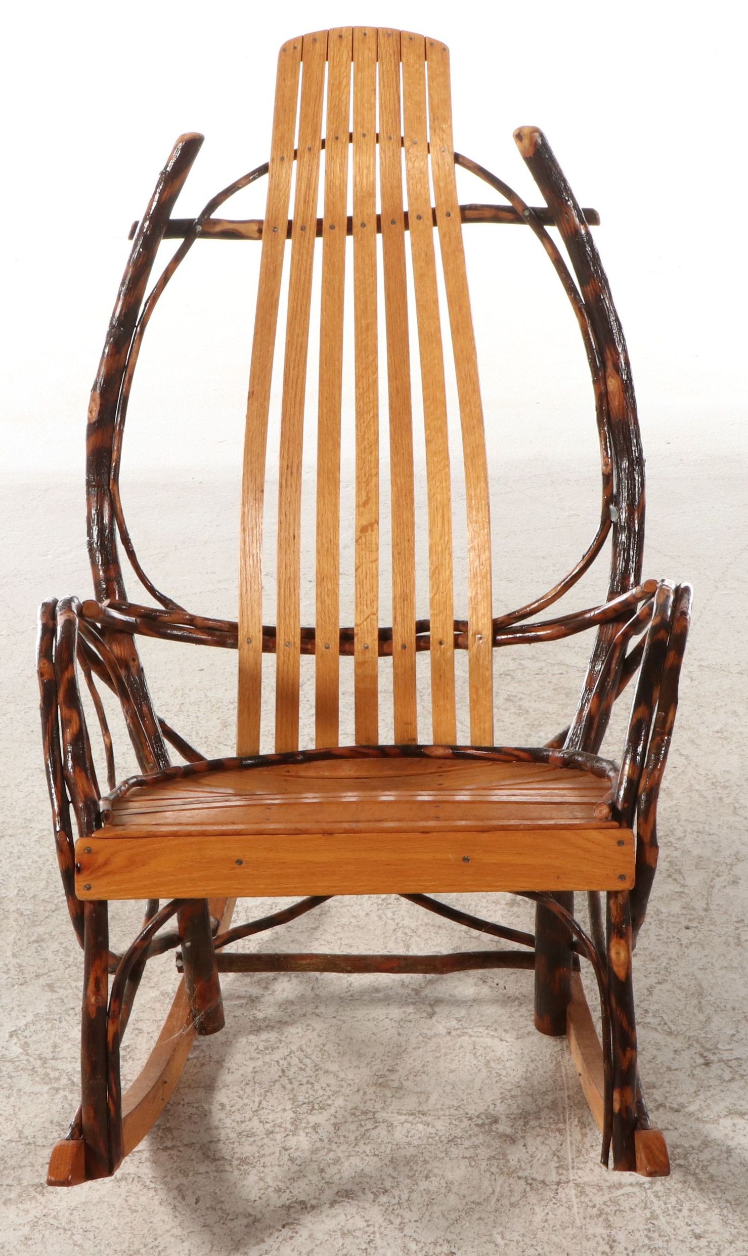American Bentwood Hickory Rocking Chair