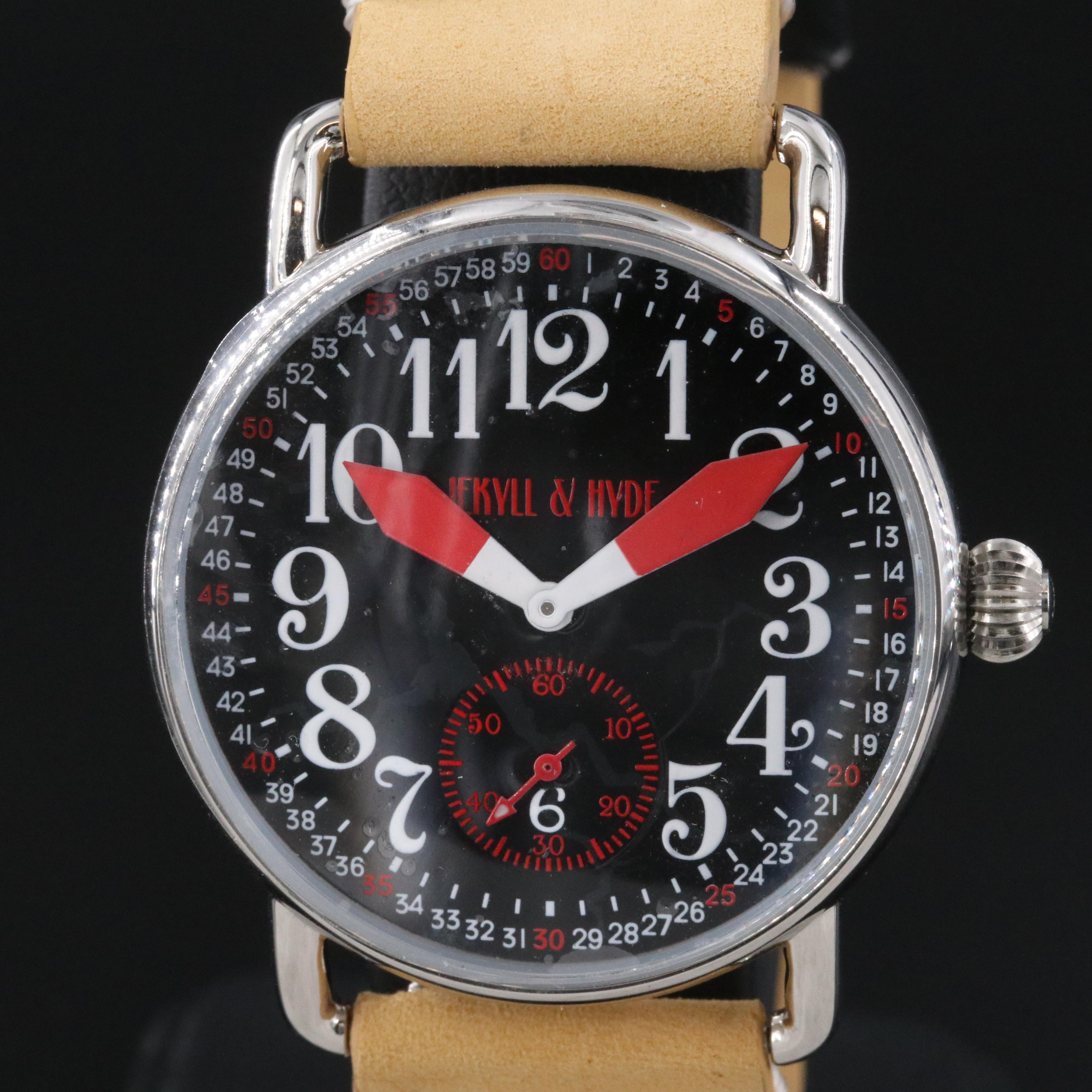 Jekyll & Hyde Unleash the Beast Stainless Steel Watch 39-14A-RE