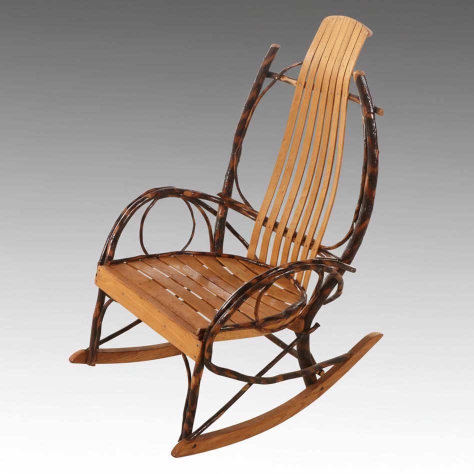 American Bentwood Hickory Rocking Chair