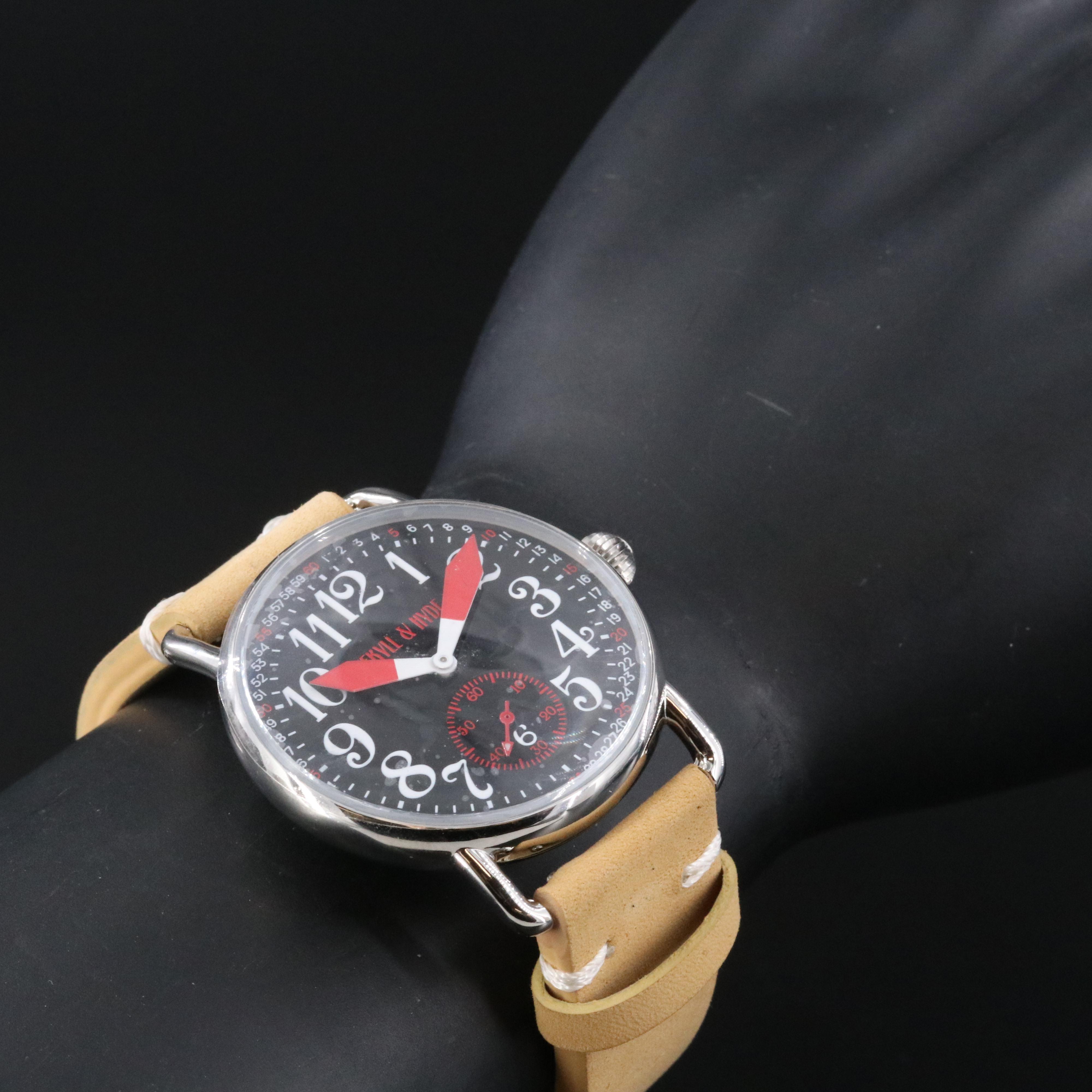 Jekyll & Hyde Unleash the Beast Stainless Steel Watch 39-14A-RE