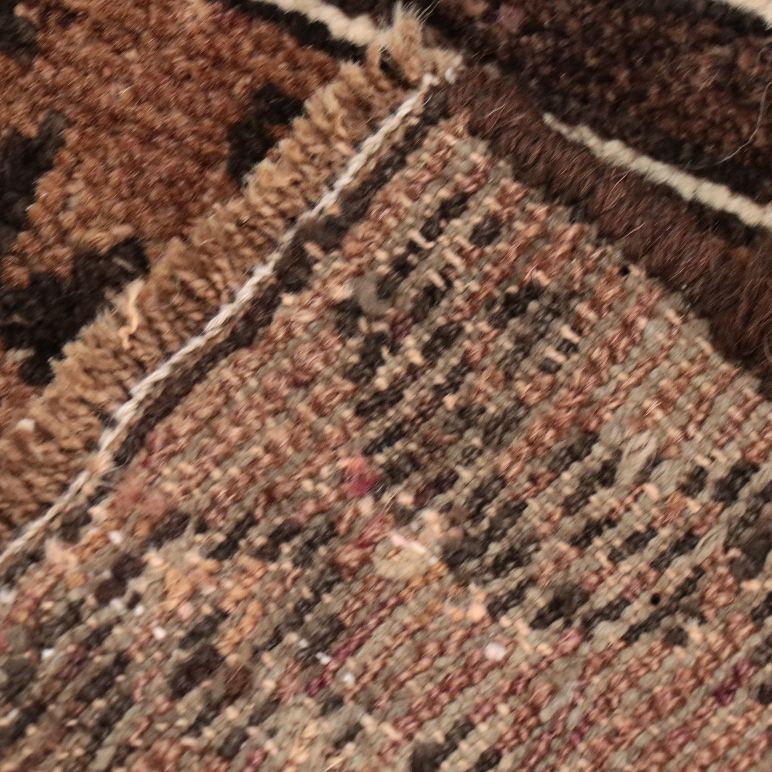 3'7 x 5'2 Hand-Knotted Afghan Tribal Area Rug