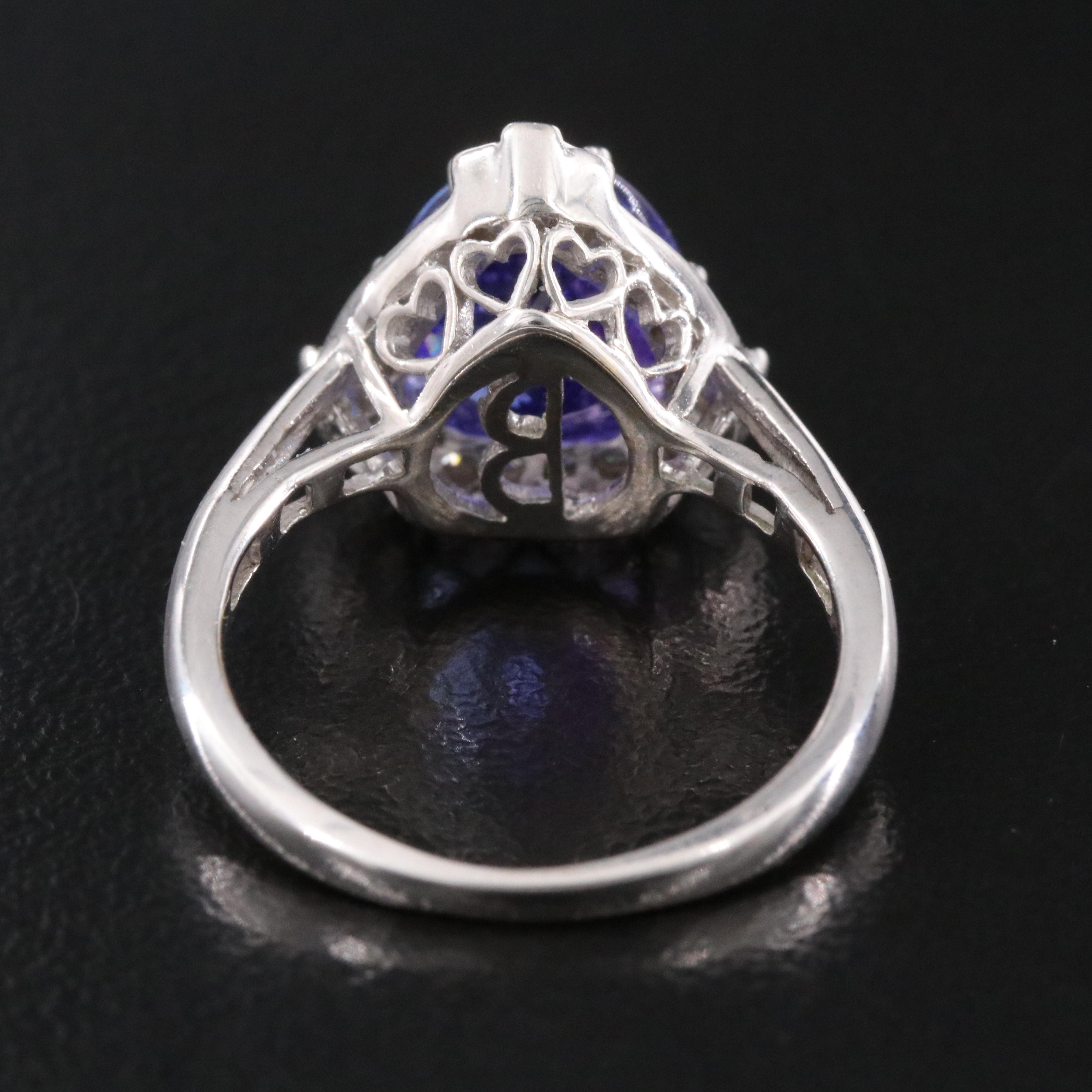 Bellarri 18K Tanzanite and Diamond Ring