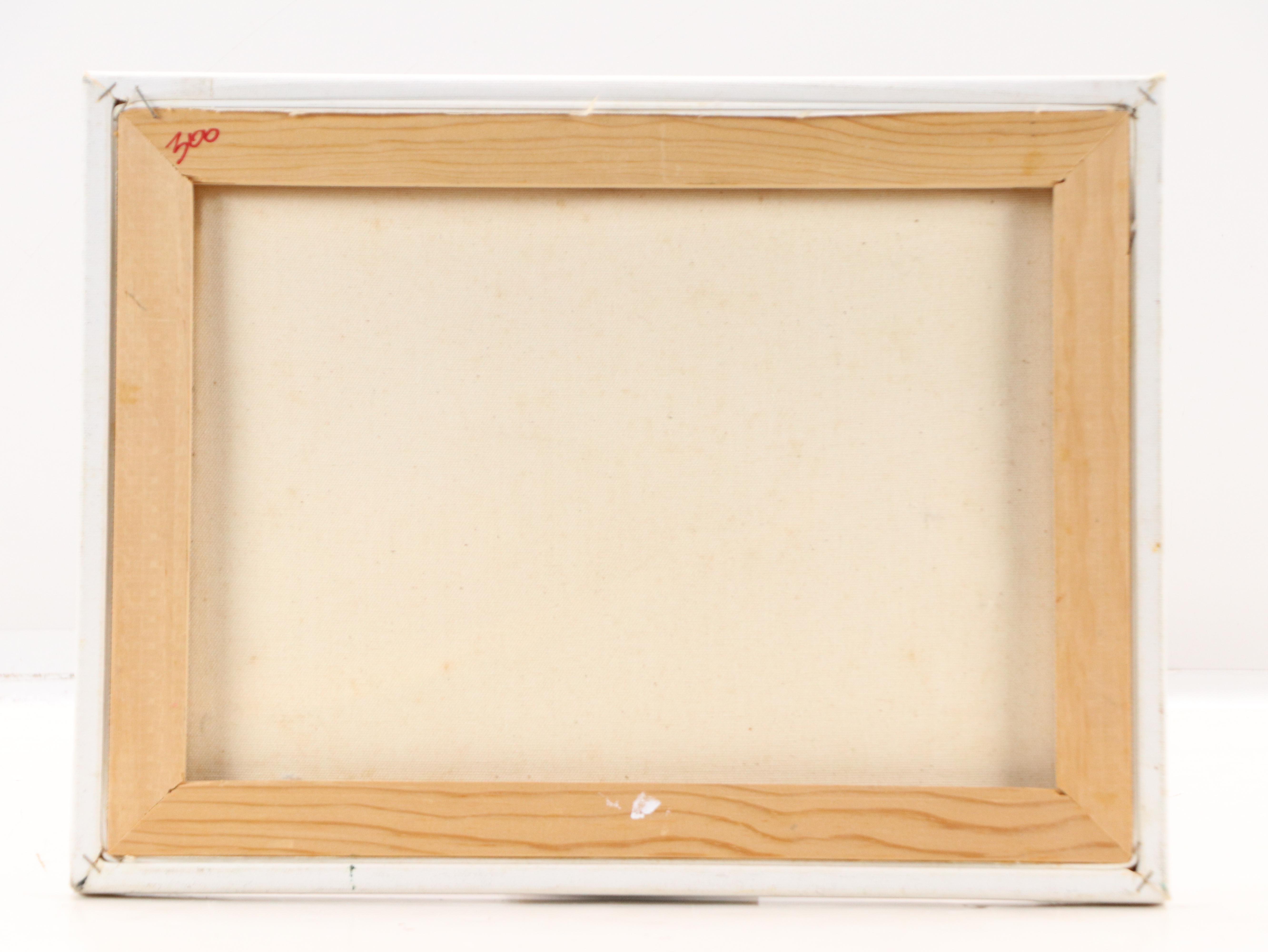 Summer Roadside Landscape Oil Painting, 2003