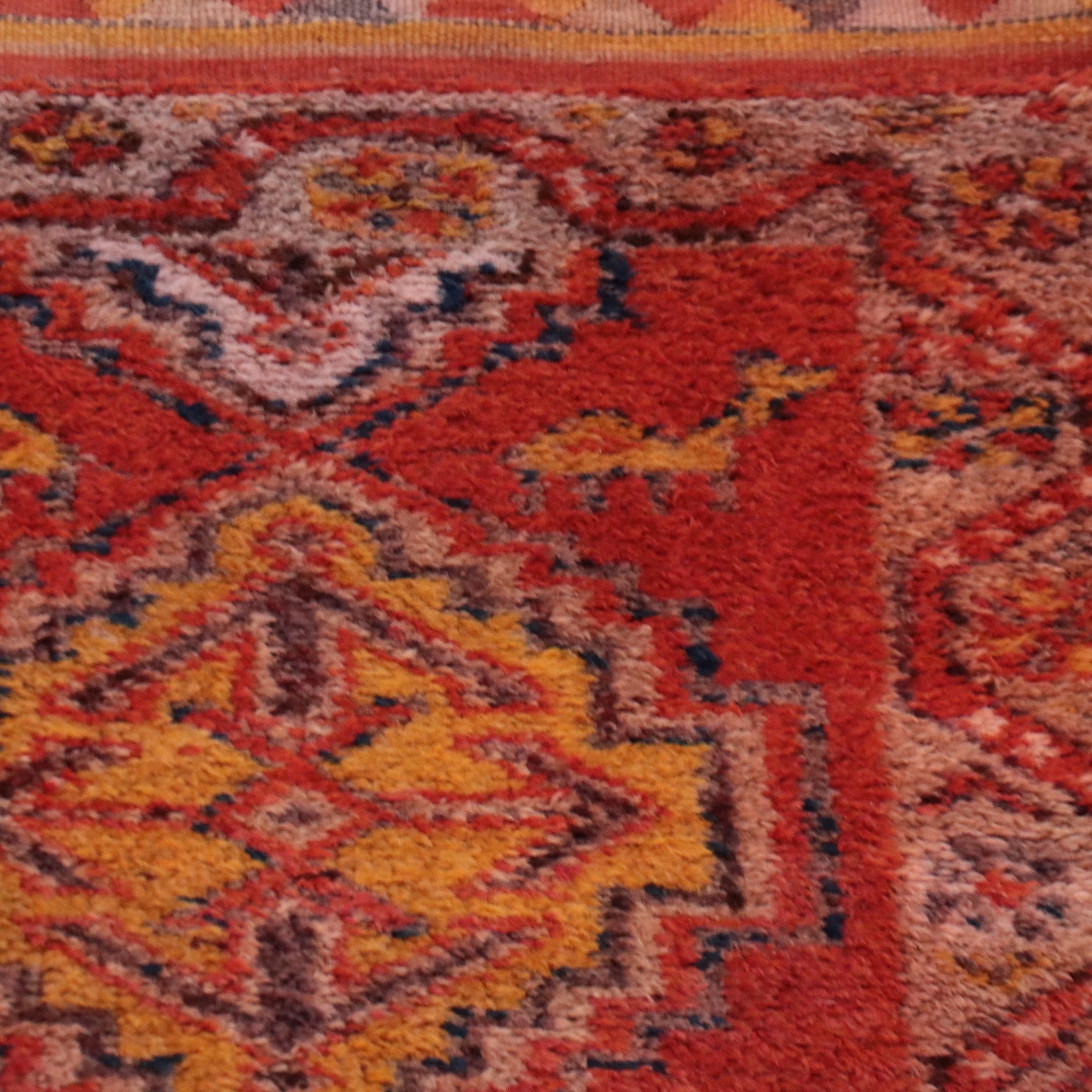 3'2 x 11'5 Hand-Knotted Turkish Village Long Rug
