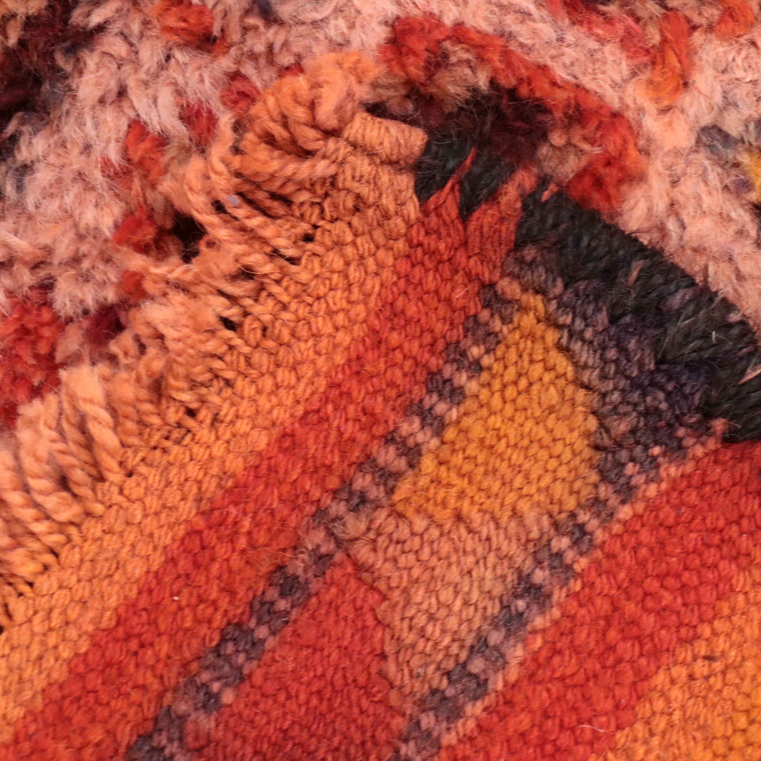 3'2 x 11'5 Hand-Knotted Turkish Village Long Rug