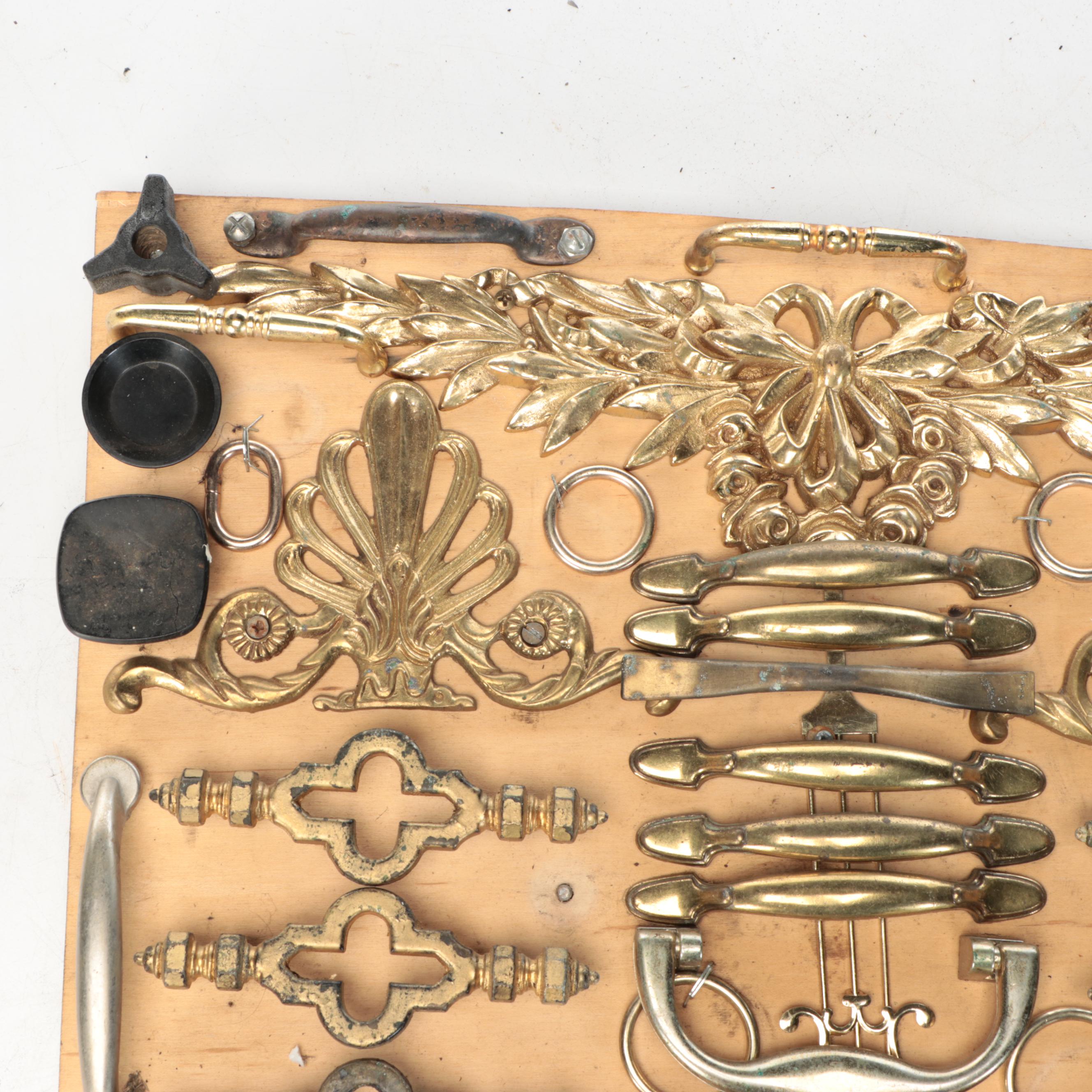 Brass & Nickel Drawer Pulls, Door Hinges, Knobs, Metal Accents, More