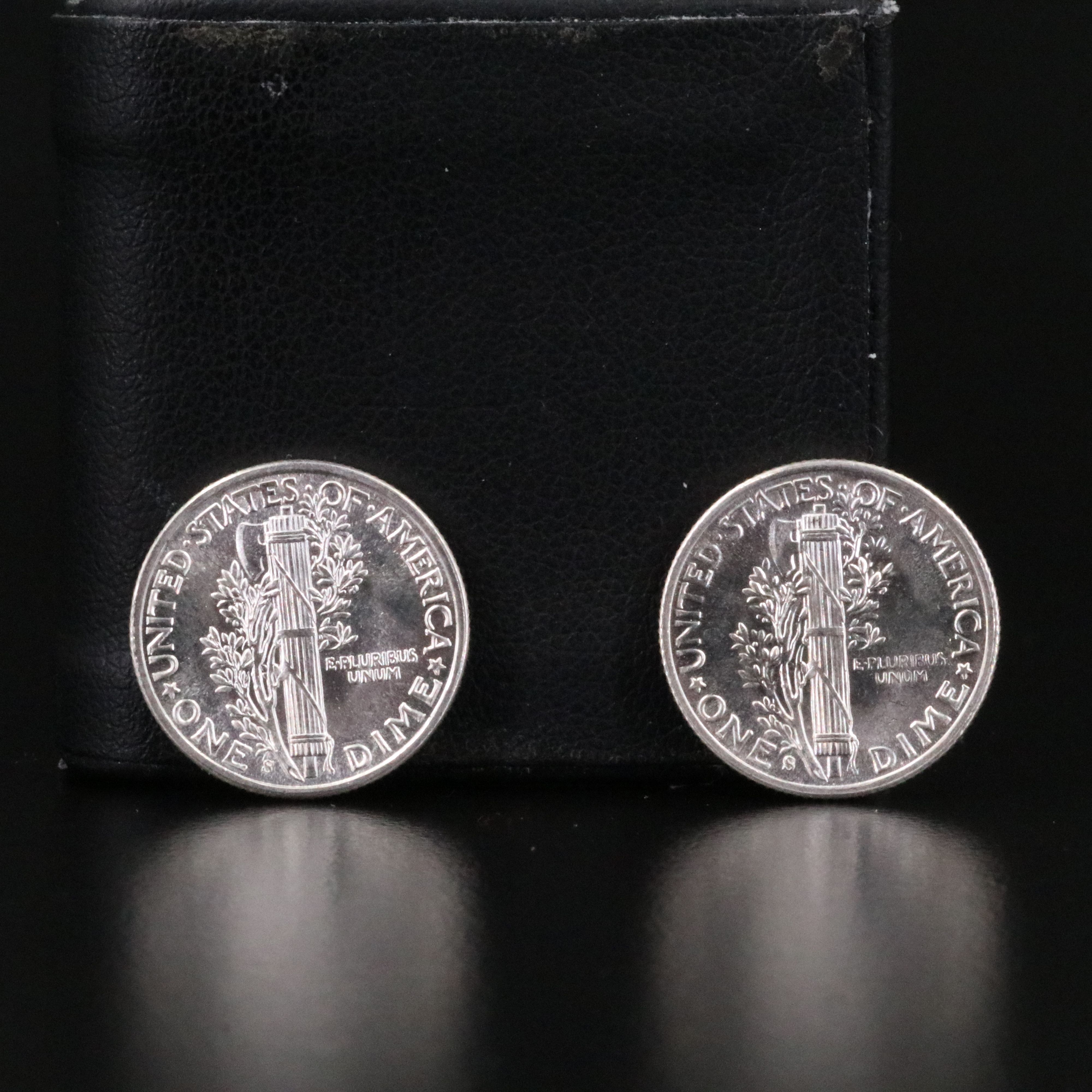 1942-S and 1944-S Uncirculated Mercury Dimes