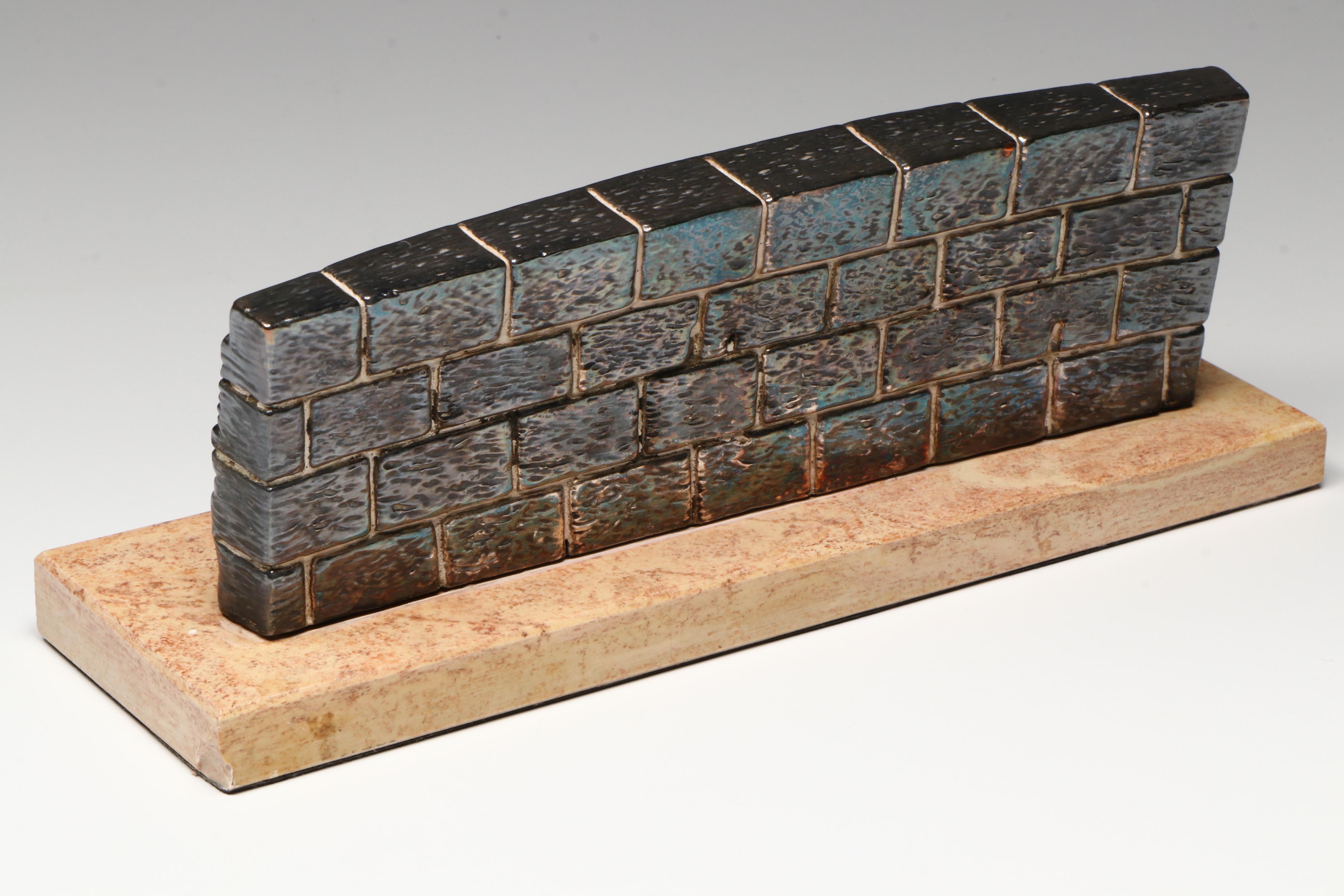 I. Yeheskel and Ben-Zion Israeli Electroform Sterling Silver Judaica Sculptures