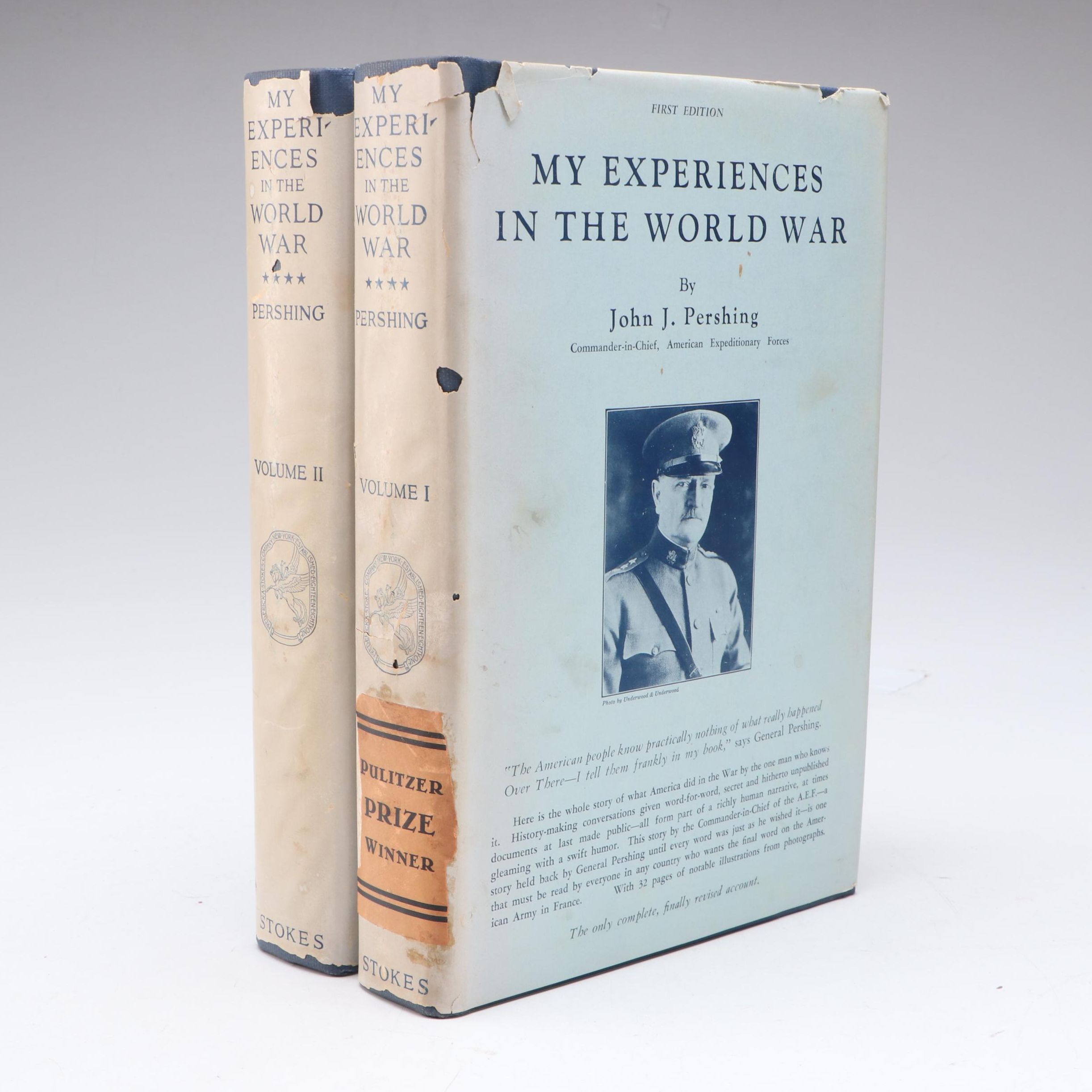 First Edition "My Experiences in the World War" by John J. Pershing, 1931