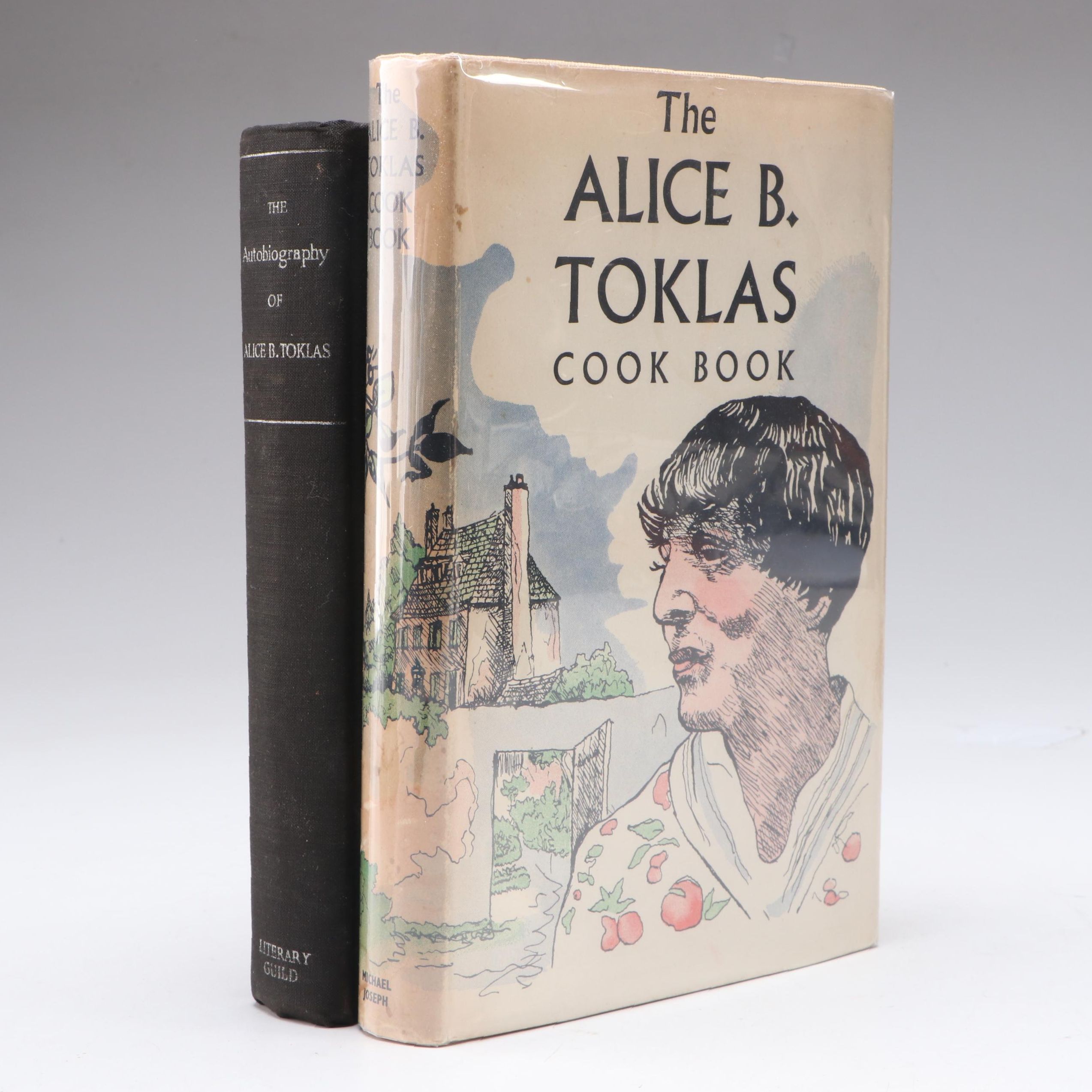 First Edition "Autobiography of Alice B. Toklas" and "Alice B. Toklas Cook Book"