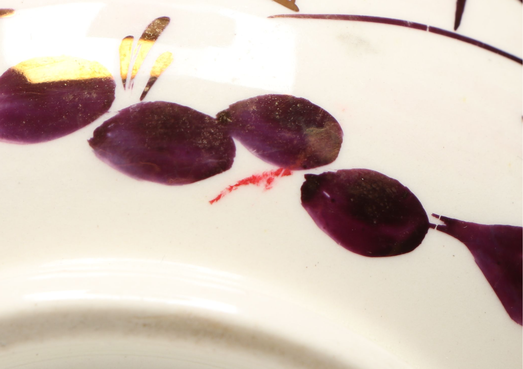 Gray's Pottery with Other English Copper Luster Tableware, Early to Mid-20th C.