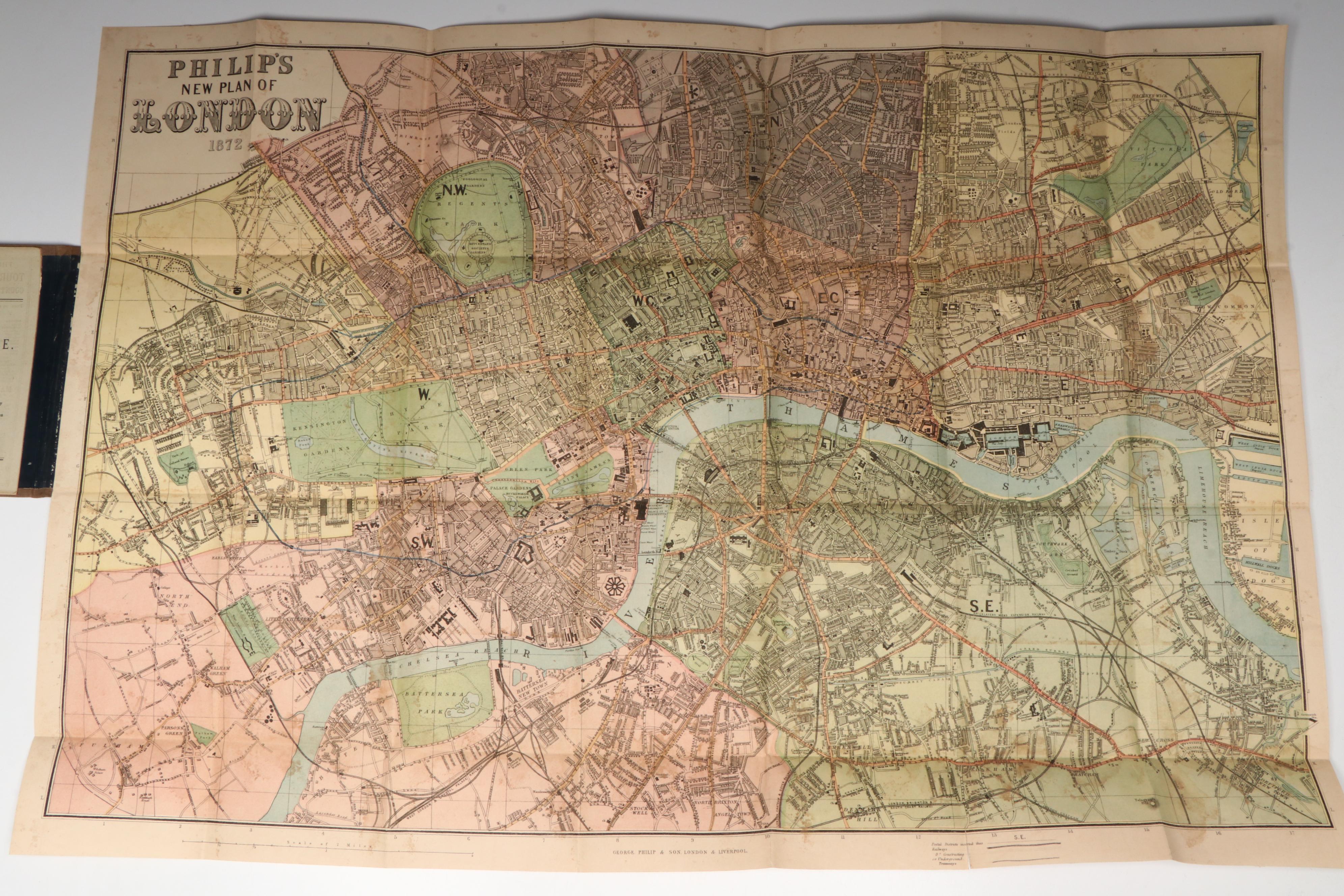 "Routledge's Popular Guide to London" and More London Guides and Maps