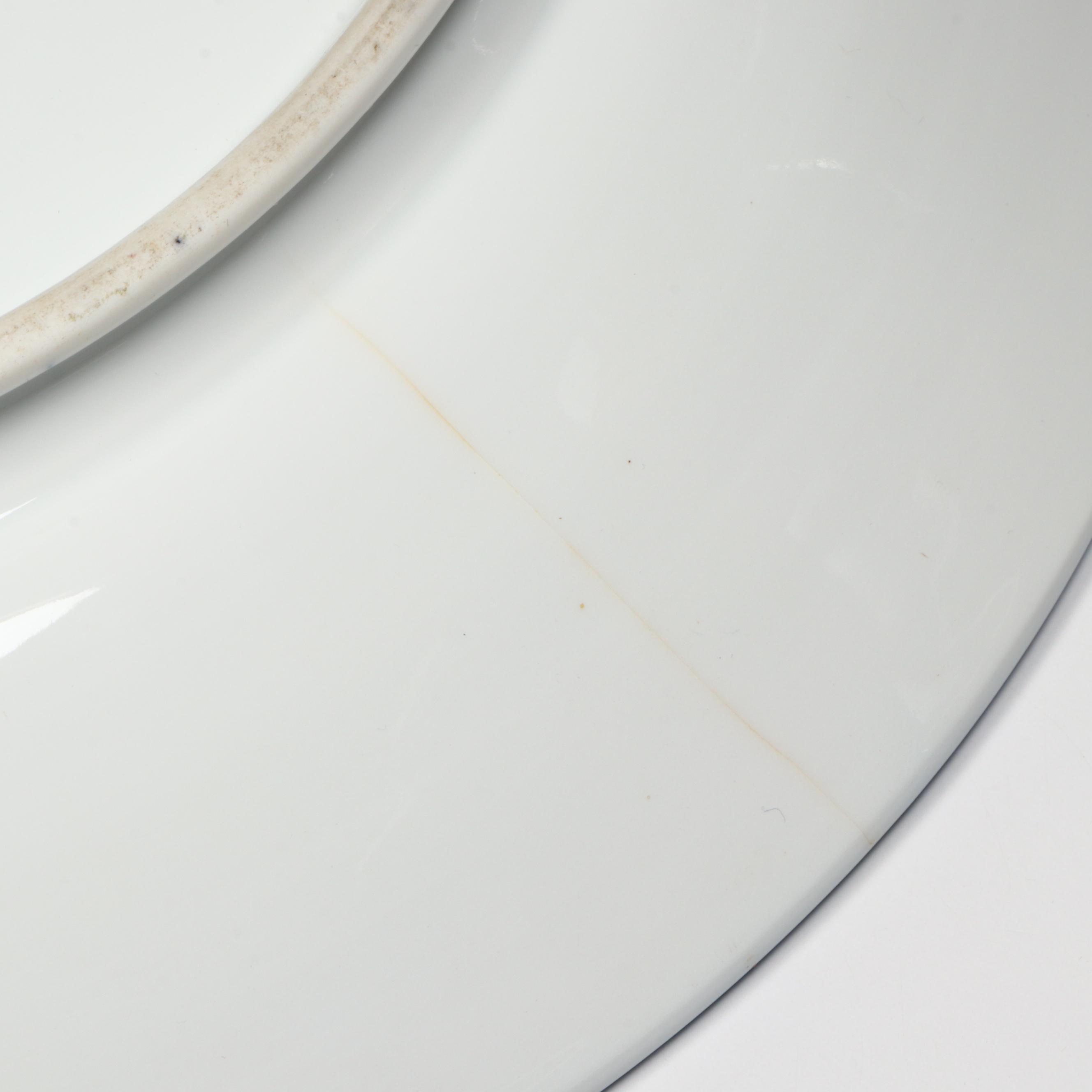 Antique Rosenthal Co. Delft Porcelain Charger, Late 19th/Early 20th C.