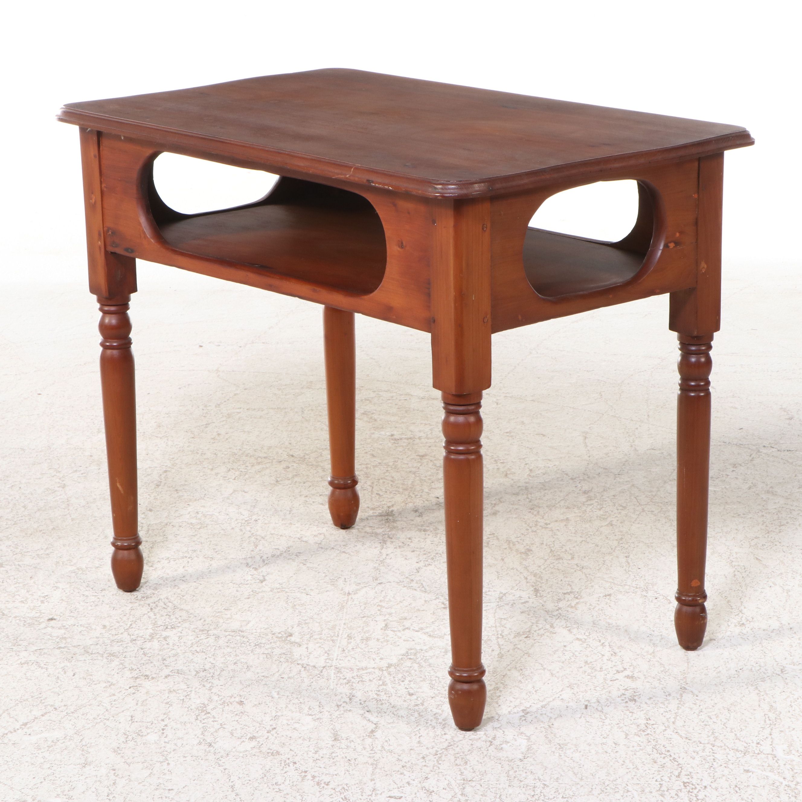 Pine Tavern Games Table, 19th Century