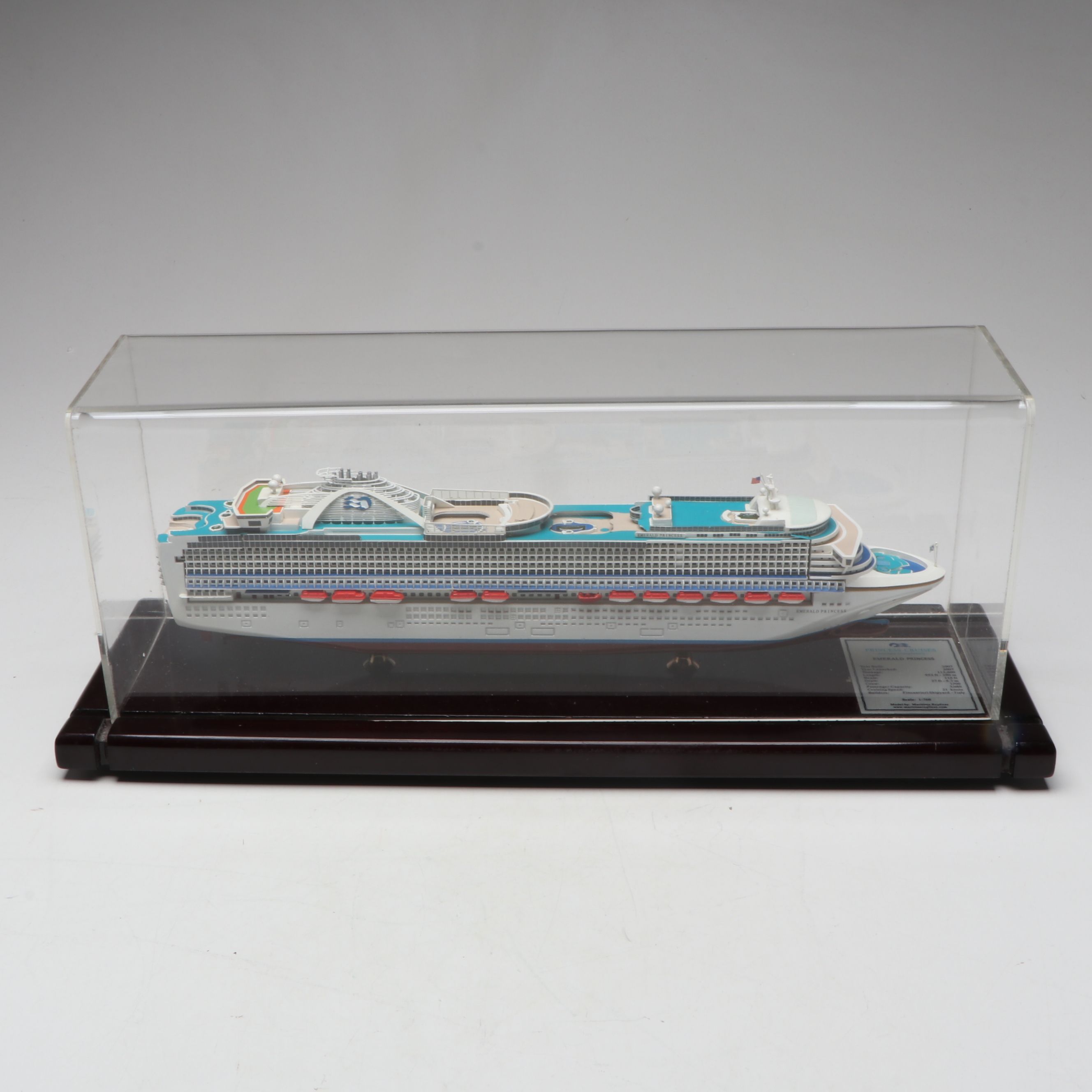 Maritime Replicas "Emerald Princess" Princess Cruises Model Ship