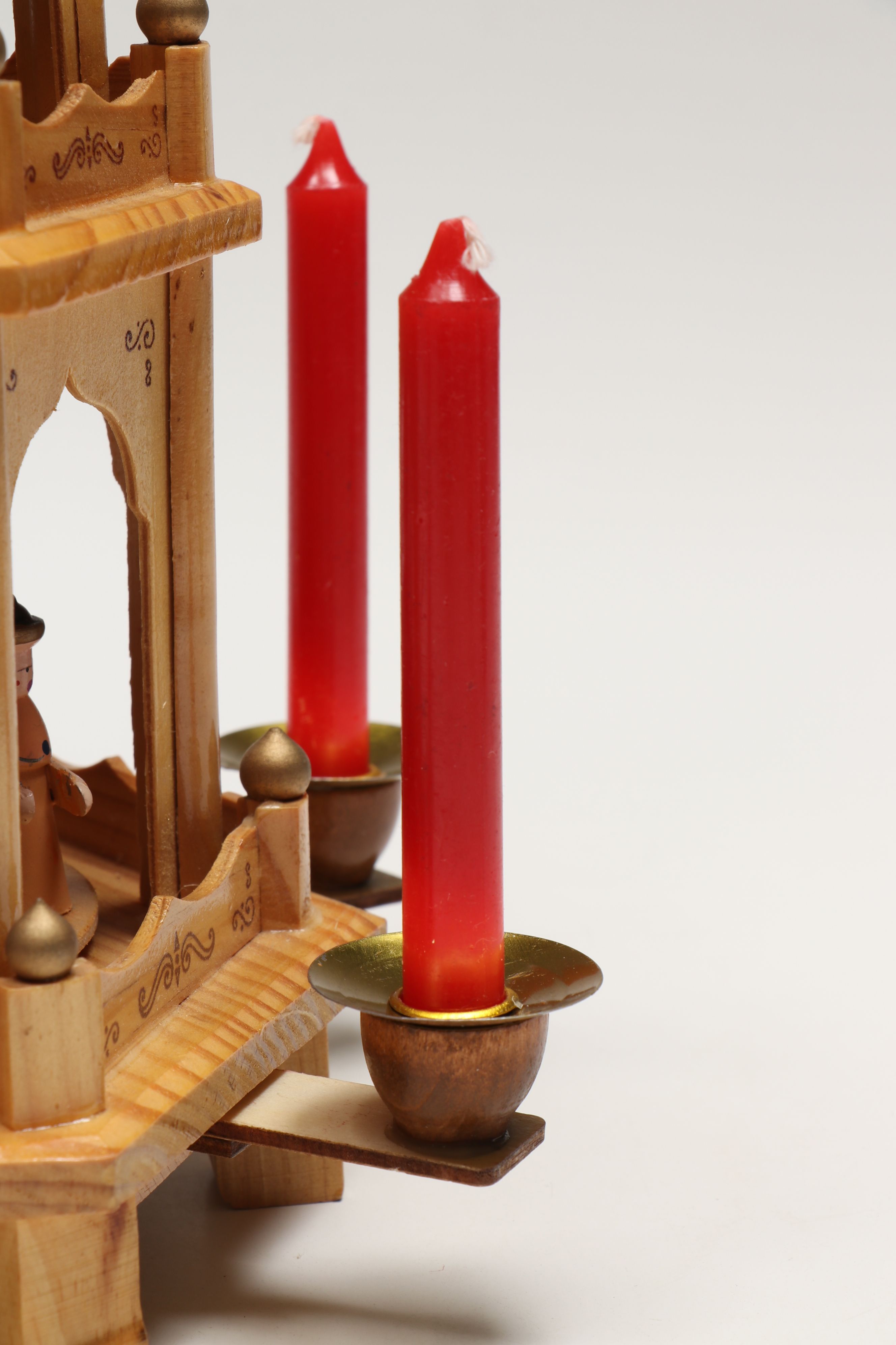 Wooden German Weihnachts-Pyramide