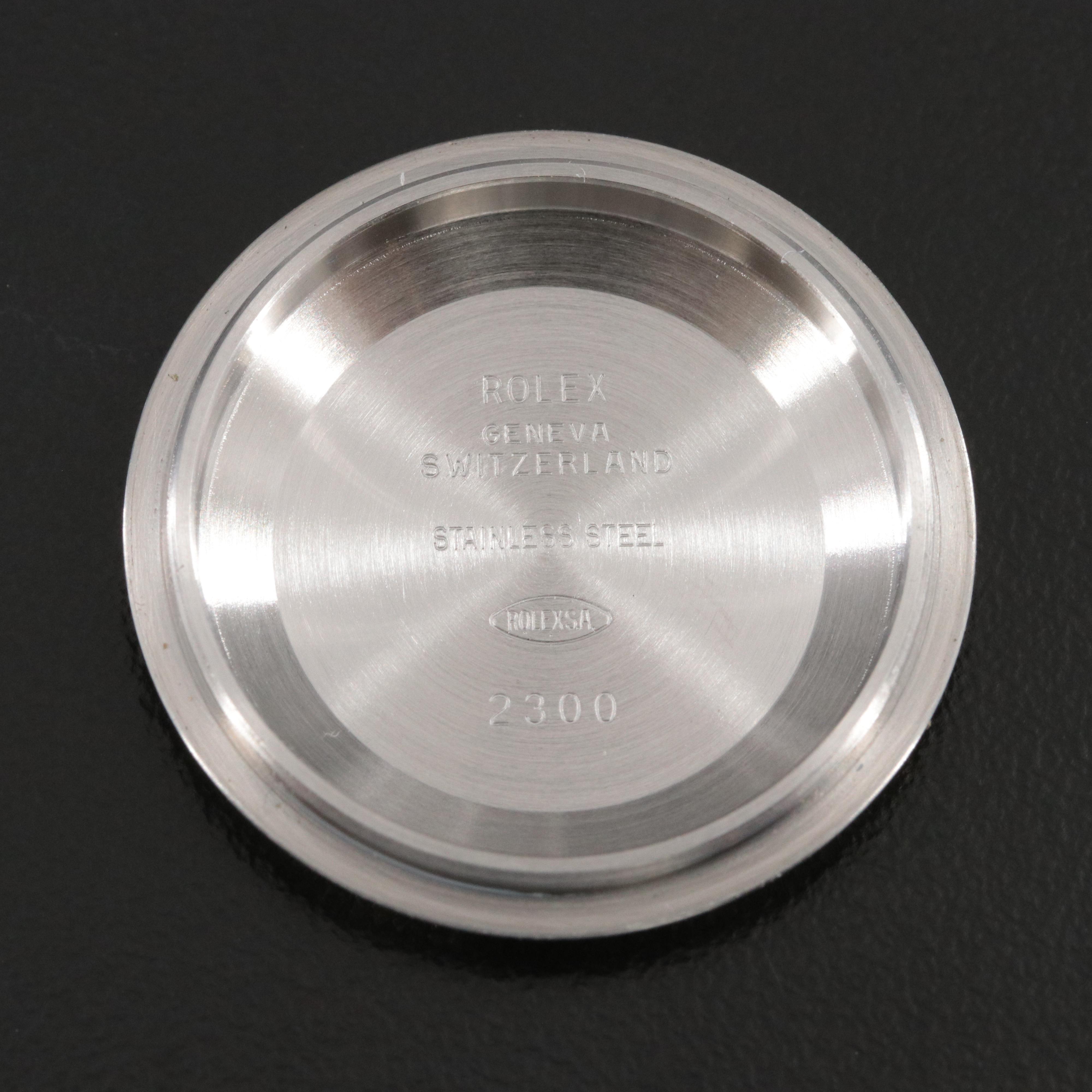 2005 Rolex Blue Roman Dial Datejust Watch