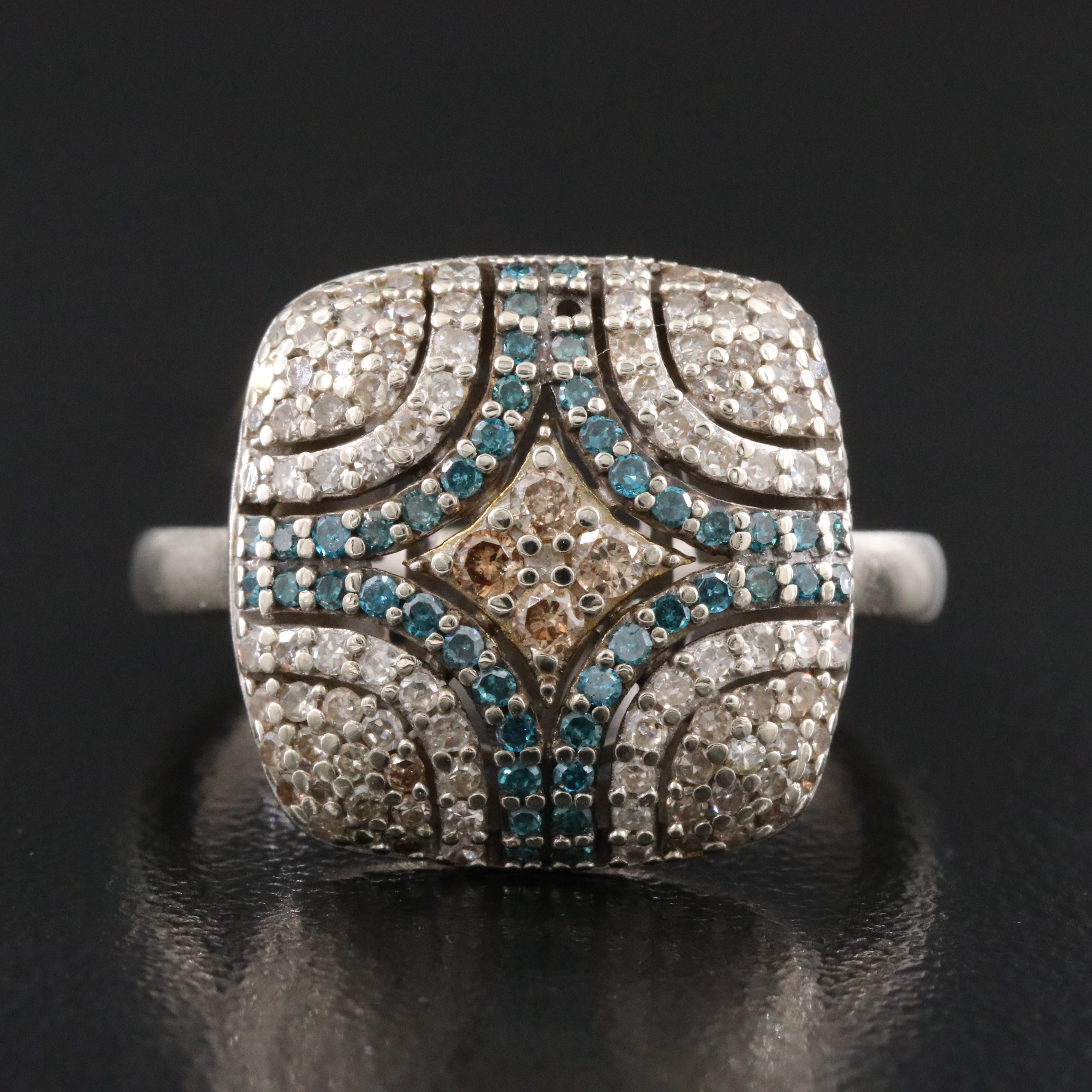 10K 0.86 CTW Diamond Ring