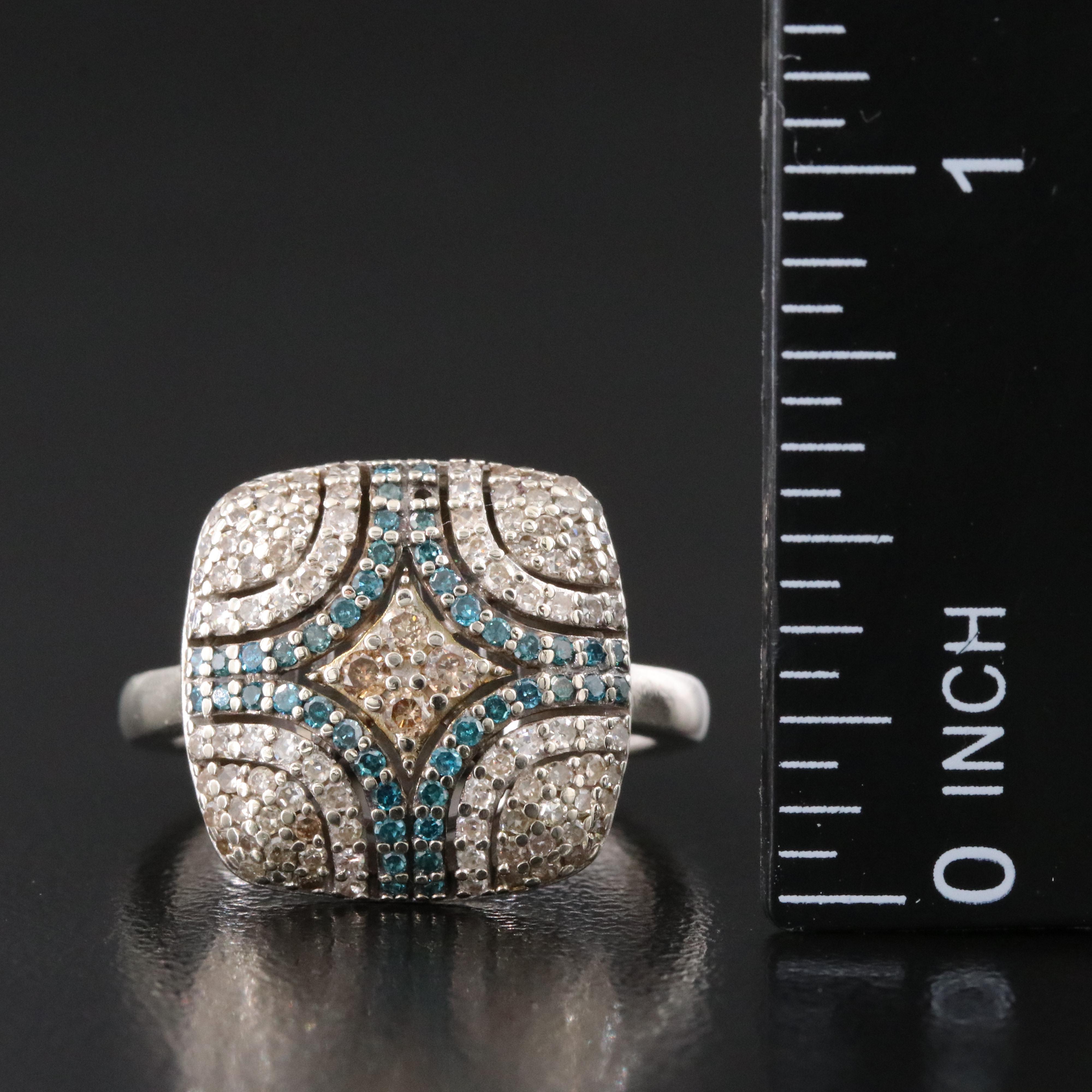 10K 0.86 CTW Diamond Ring