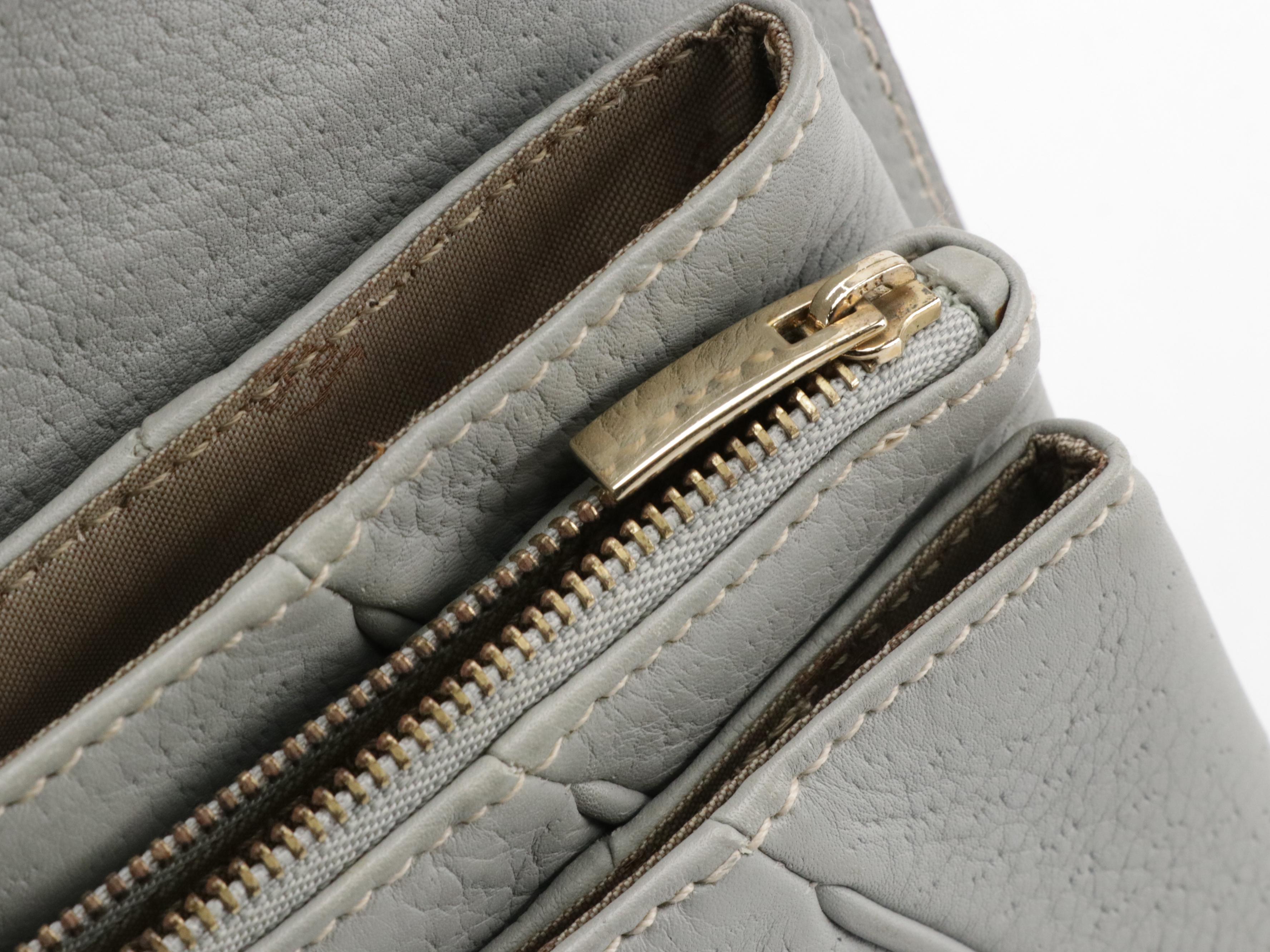 Salvatore Ferragamo Gancini Closure Three Compartment Shoulder Bag in Leather