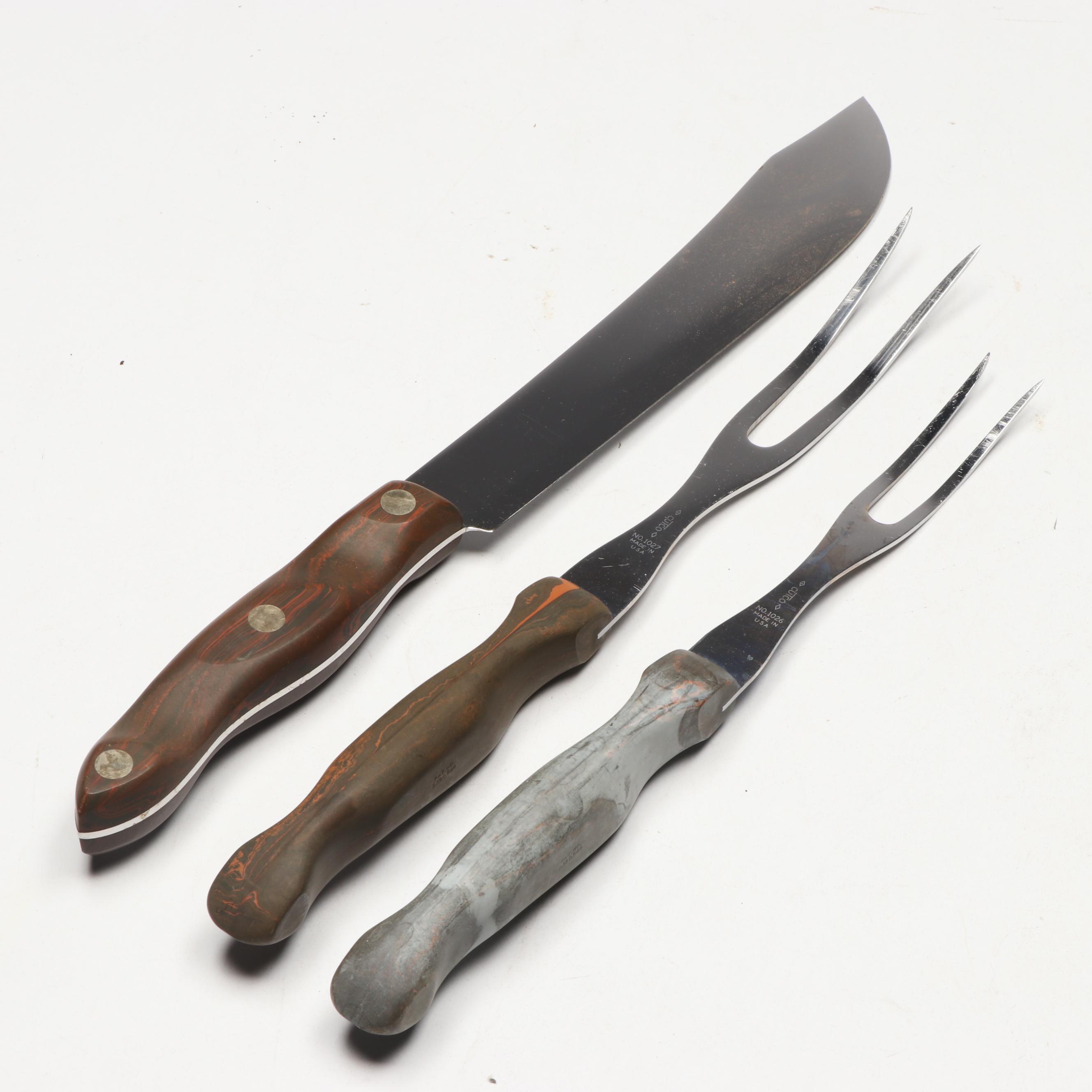 Estro Vapore Espresso Machine with Cutco Kitchen Knives