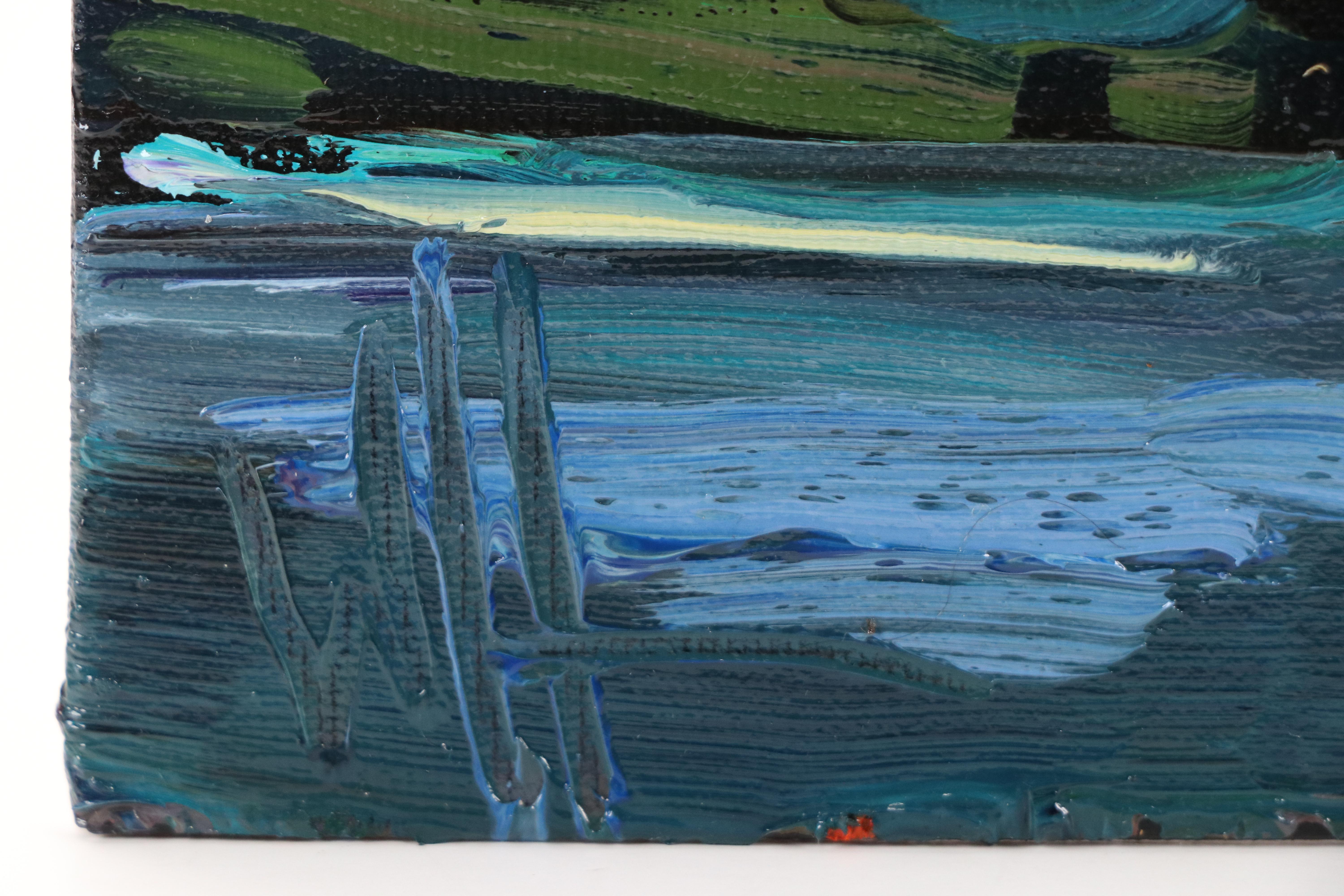 William Hawkins Sunset Landscape Oil Painting, 2025