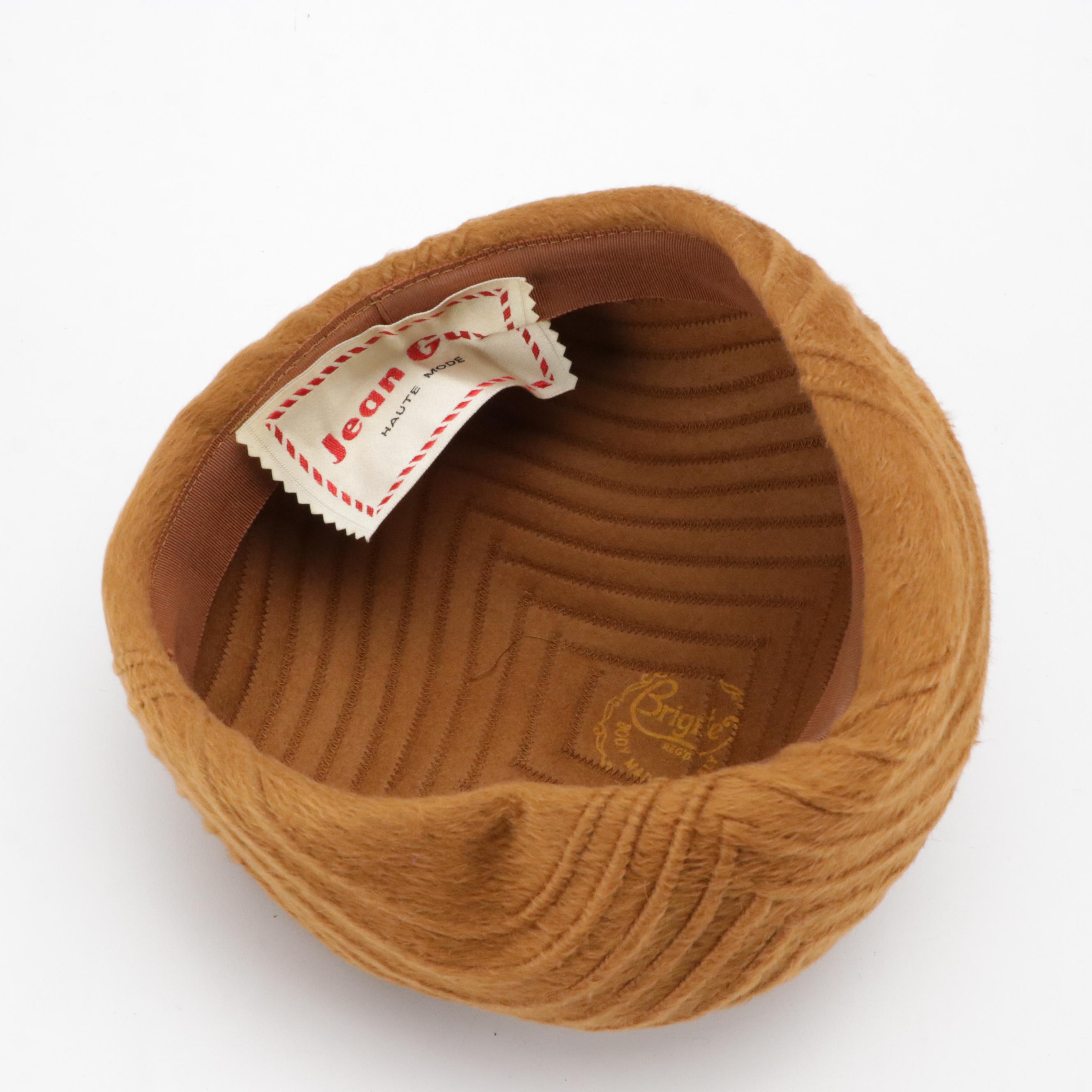 Reggie of Wilshire Floral Turban, Jean Guy and Other Vintage Hats