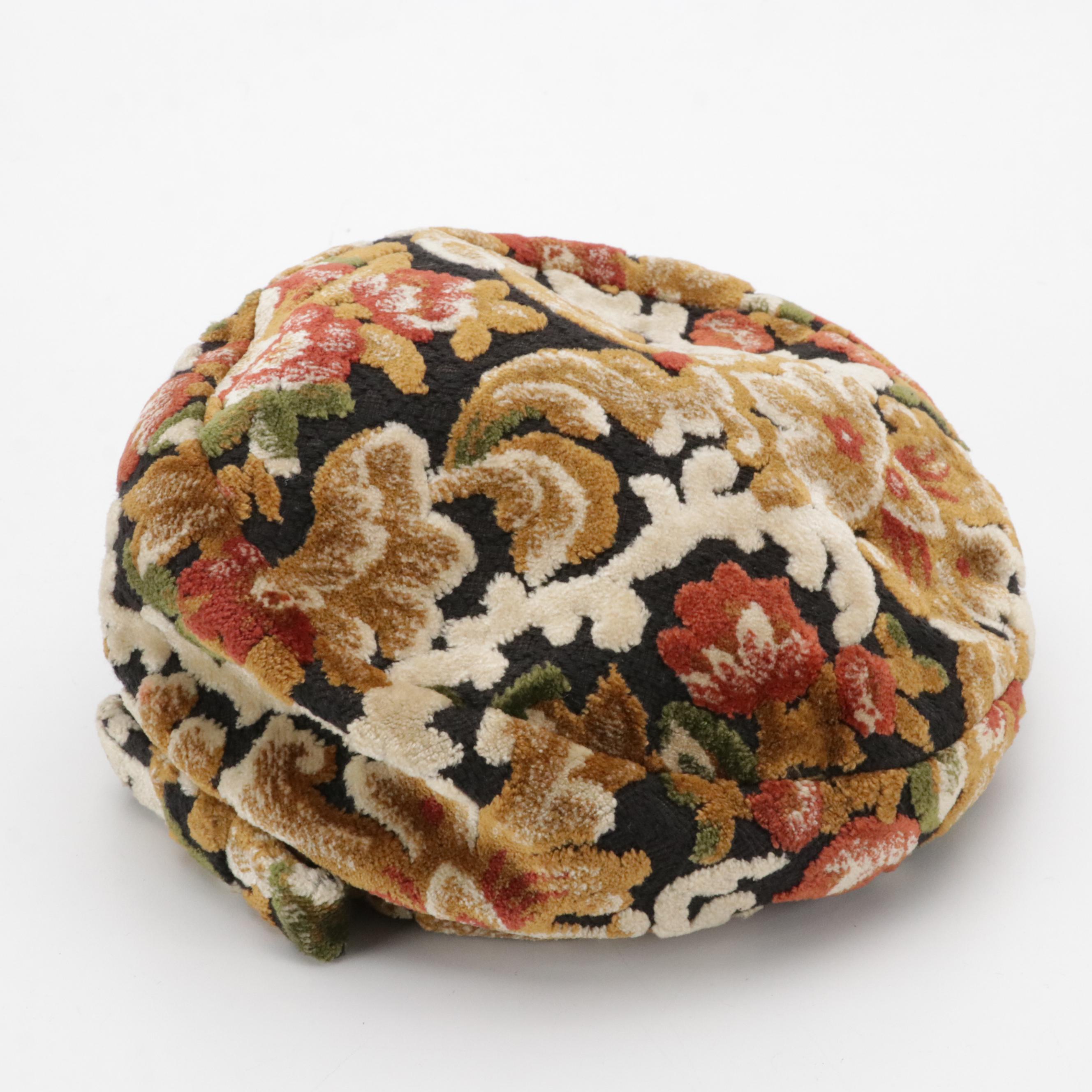 Reggie of Wilshire Floral Turban, Jean Guy and Other Vintage Hats