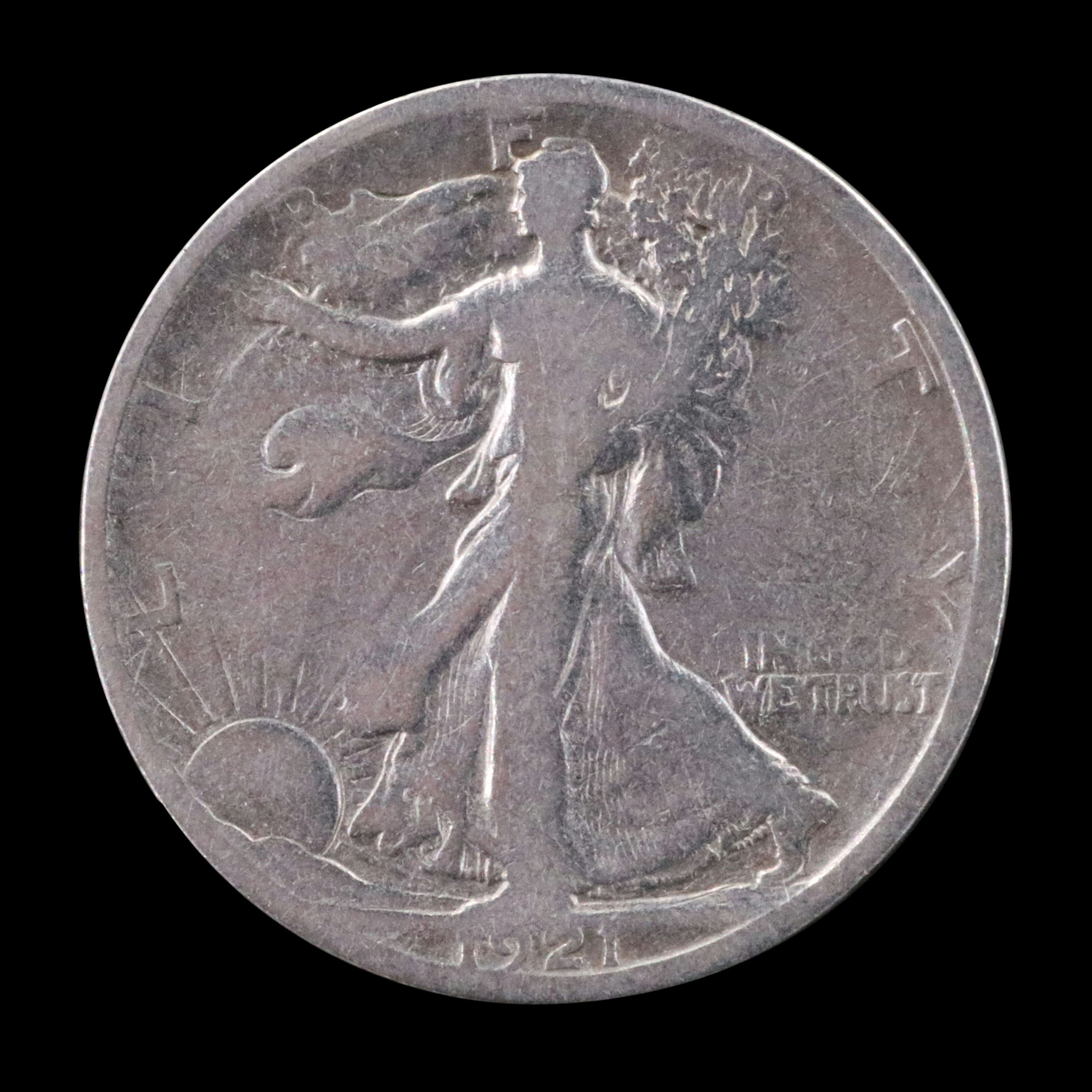 1921-S Walking Liberty Half Dollar