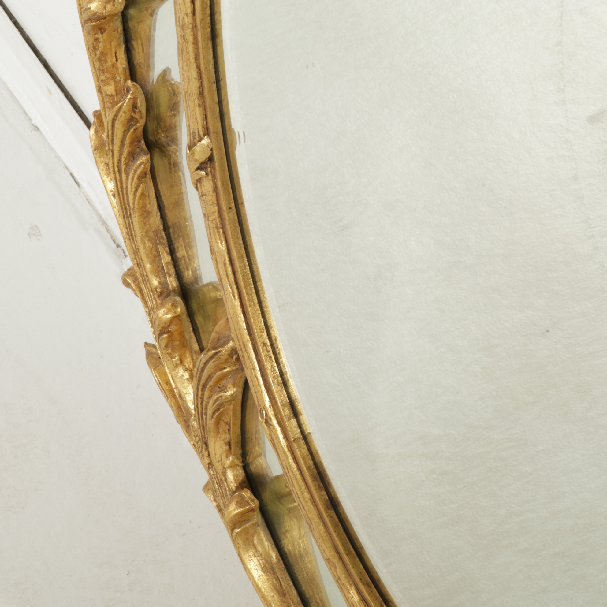 Friedman Brothers Decorative Arts George III Style Giltwood Wall Mirror