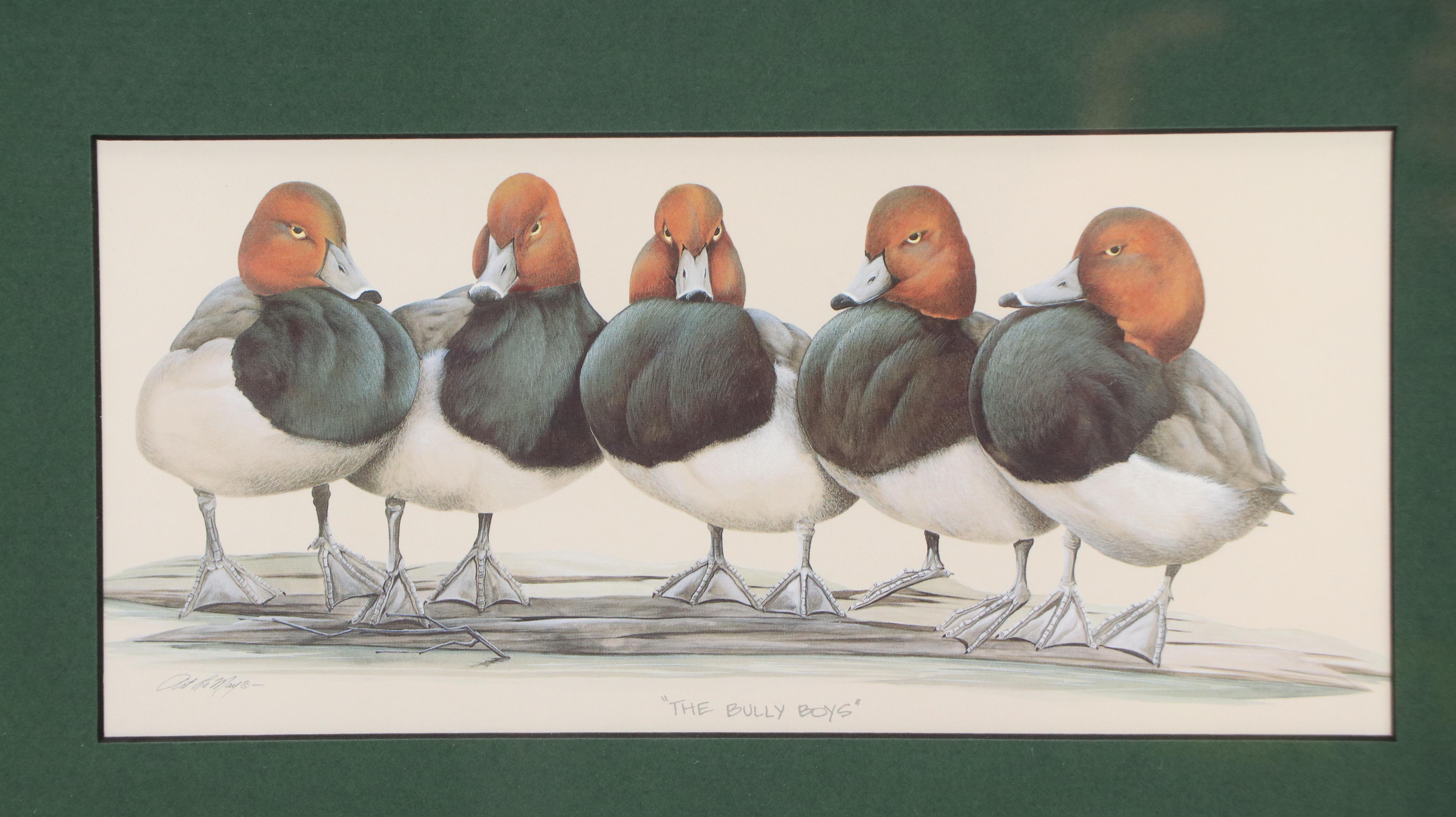 Offset Lithograph Duck Prints After Art LaMay
