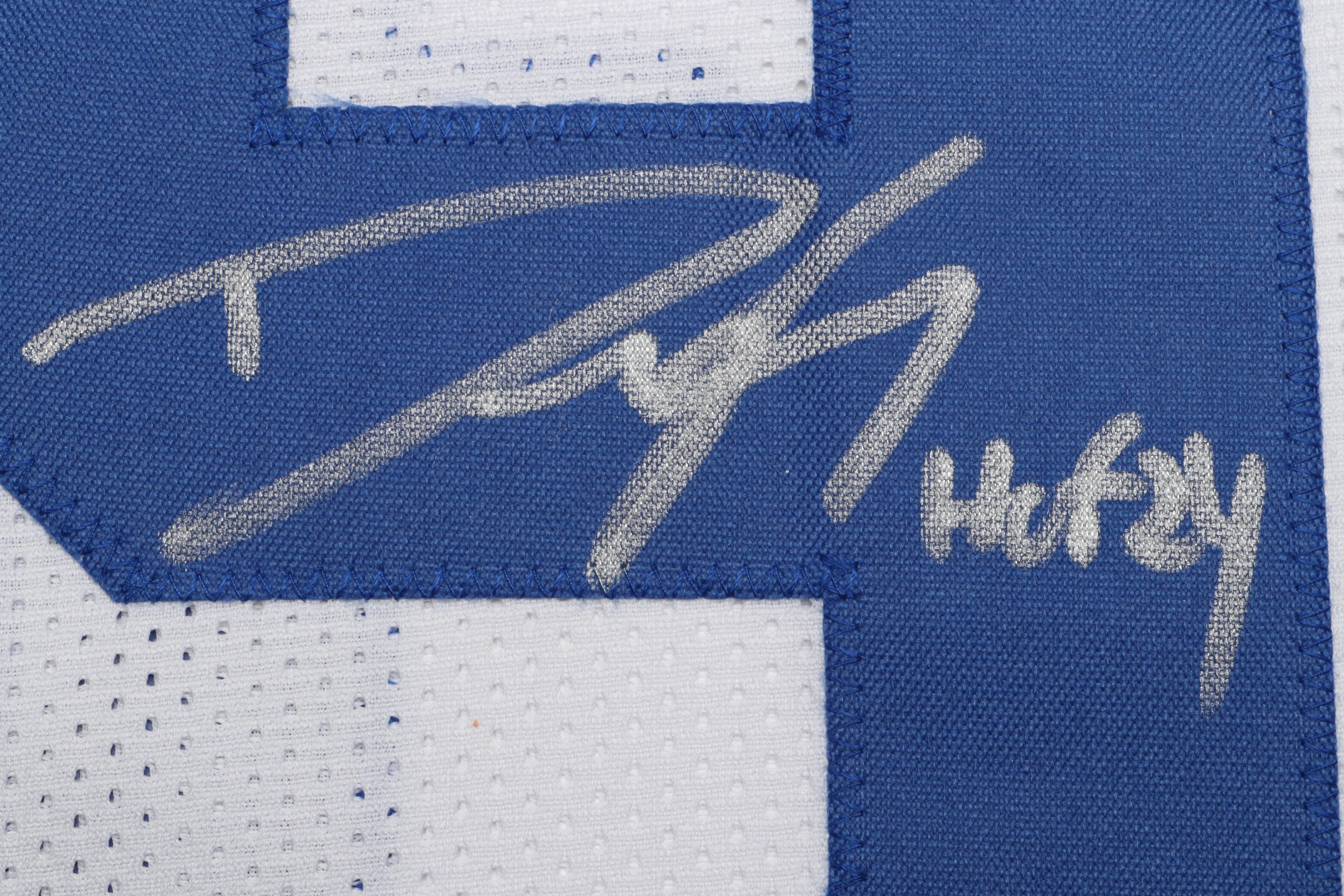 Dwight Freeney Signed “HOF 24” Indianapolis Colts Football Jersey, JSA