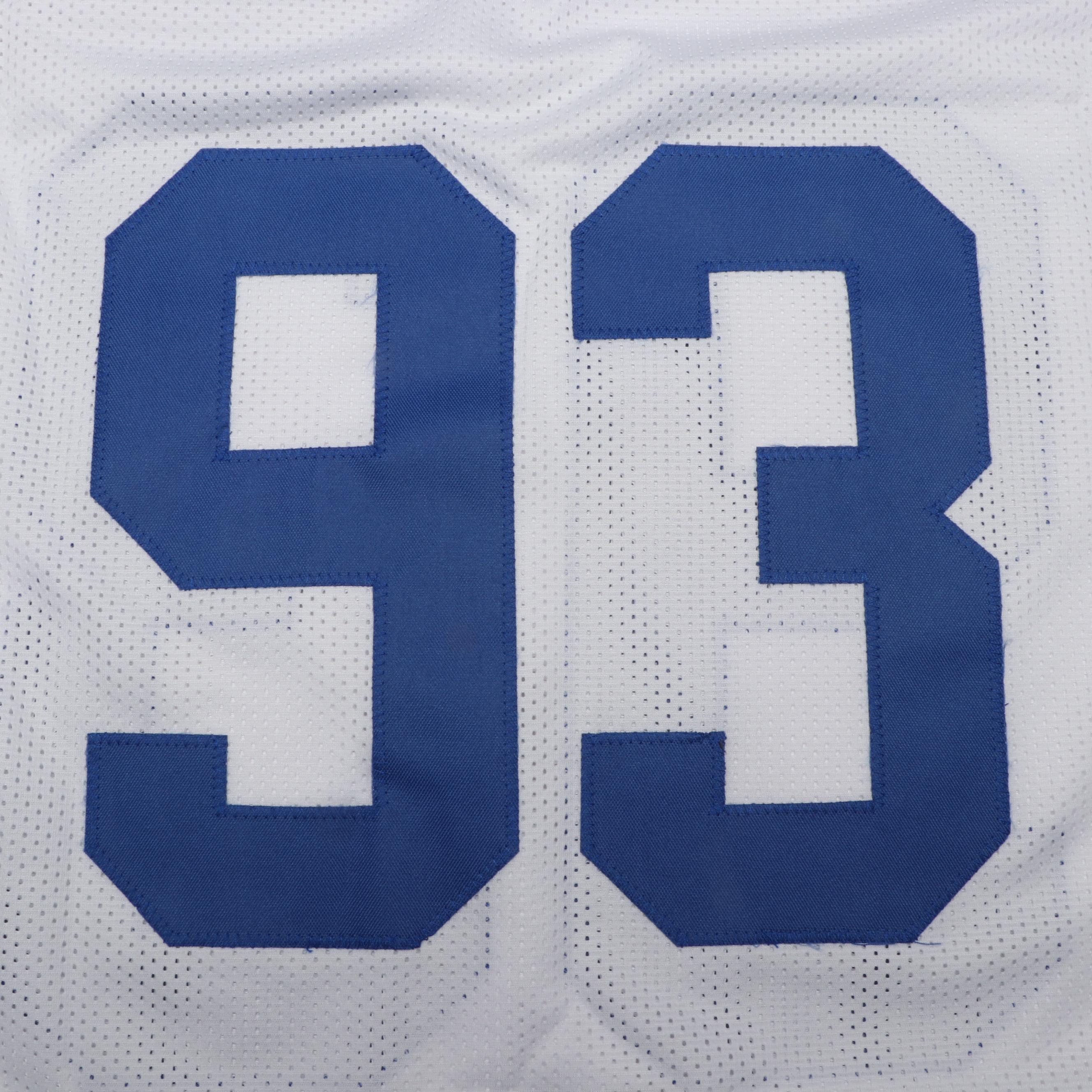 Dwight Freeney Signed “HOF 24” Indianapolis Colts Football Jersey, JSA