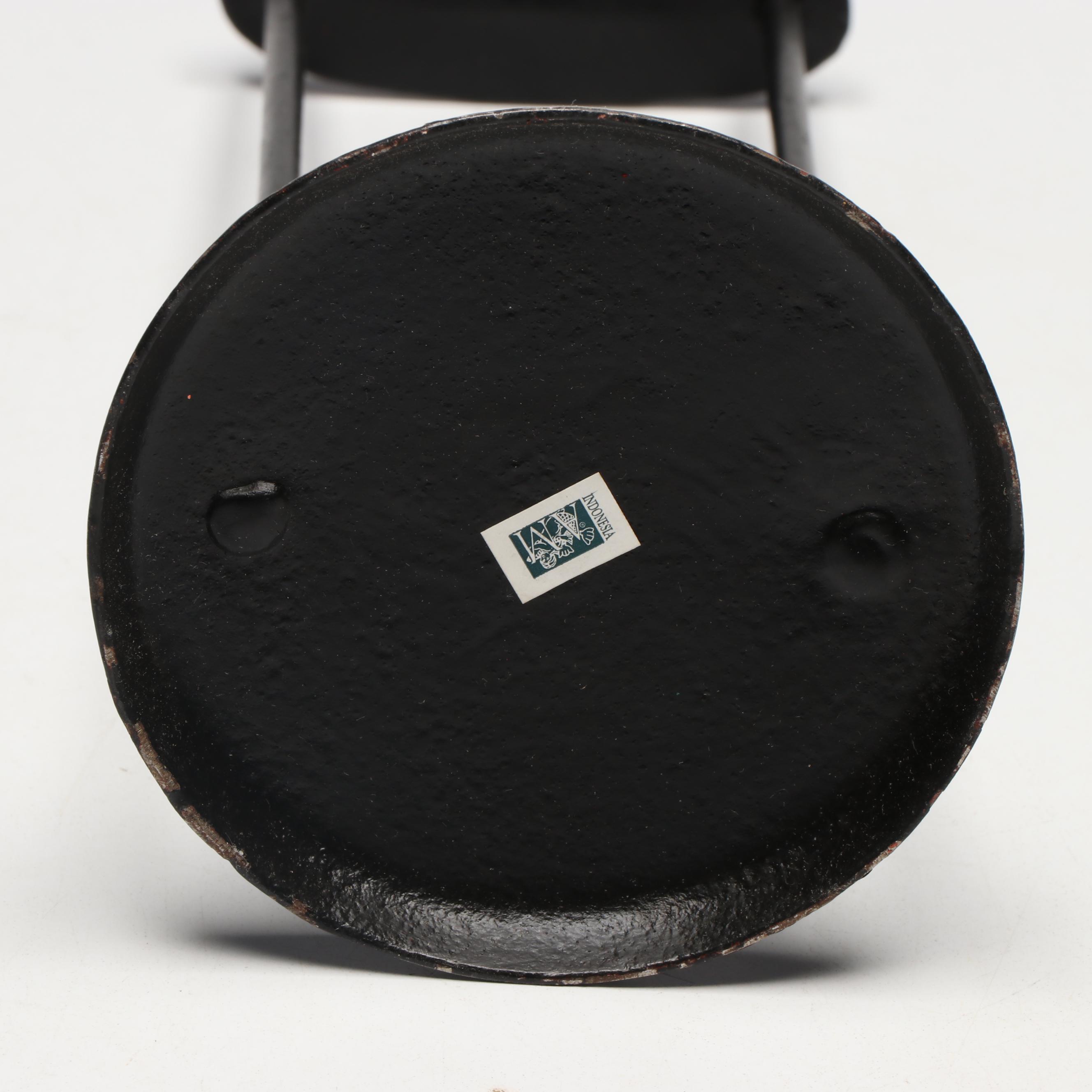 Vintage Cowboy Riding Horse Skyhook Metal Balance Toy