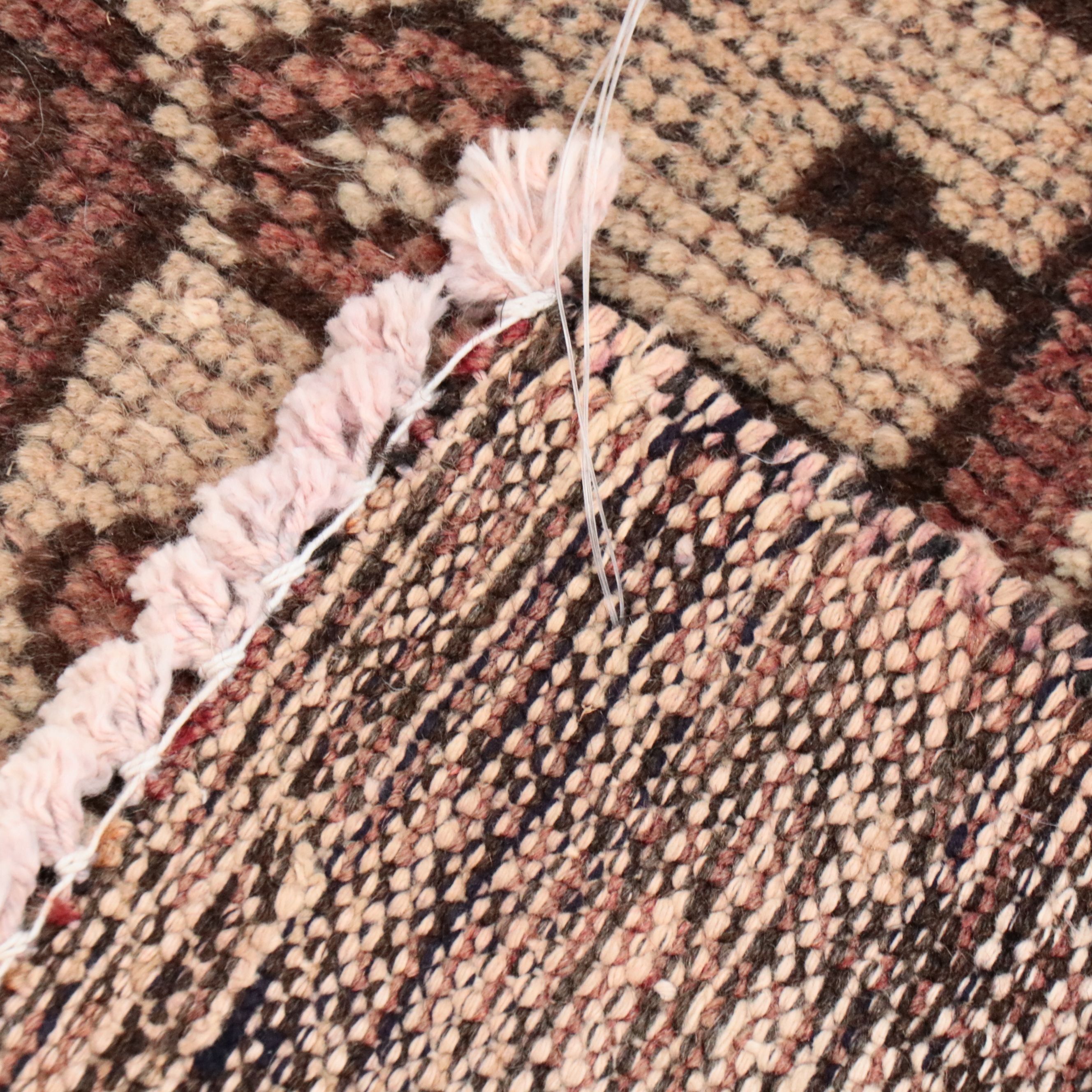 4'3 x 6' Hand-Knotted Caucasian Karabagh Style Area Rug