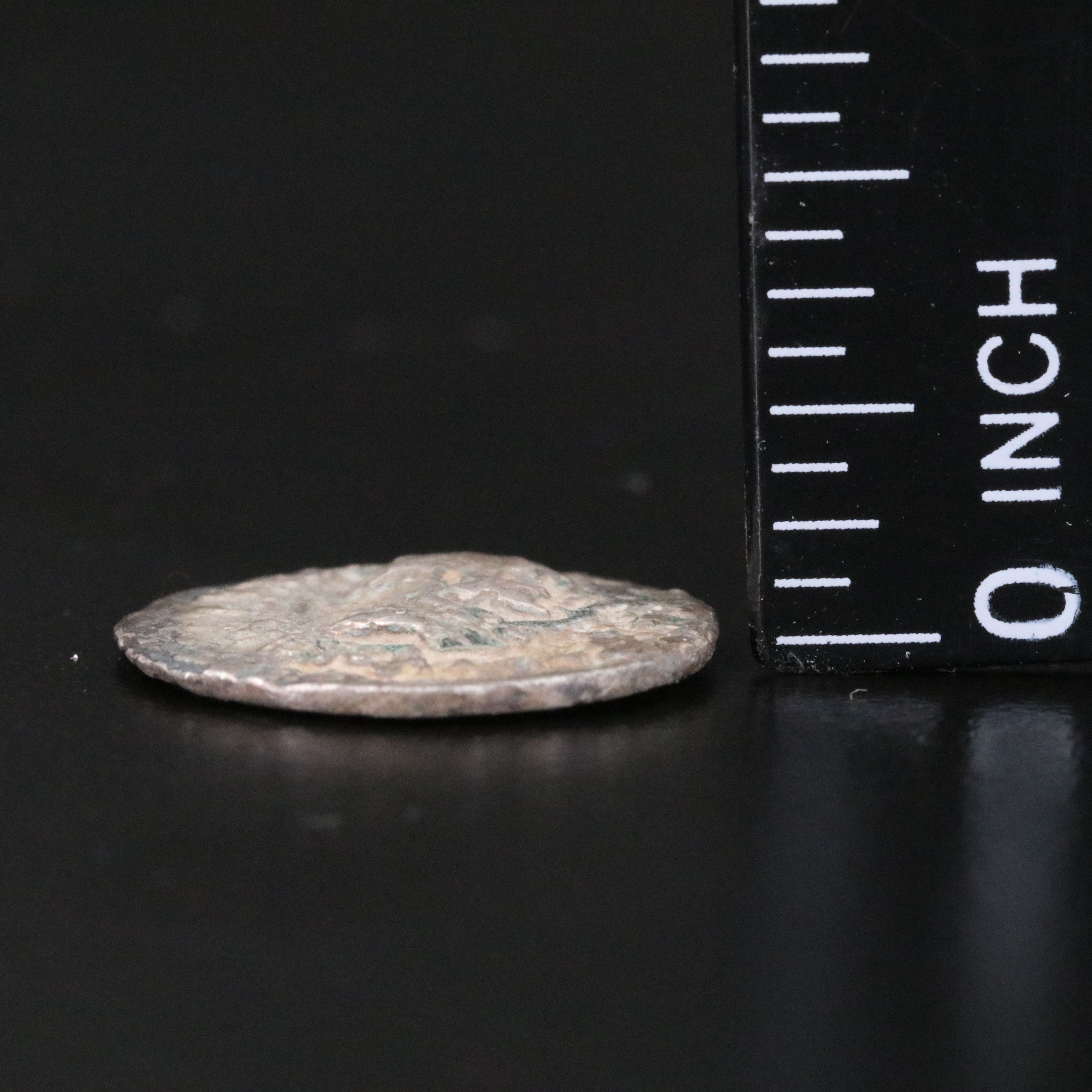 Ancient Baktrian Kingdom AR Drachm Coin of Menander I, ca. 150 B.C.