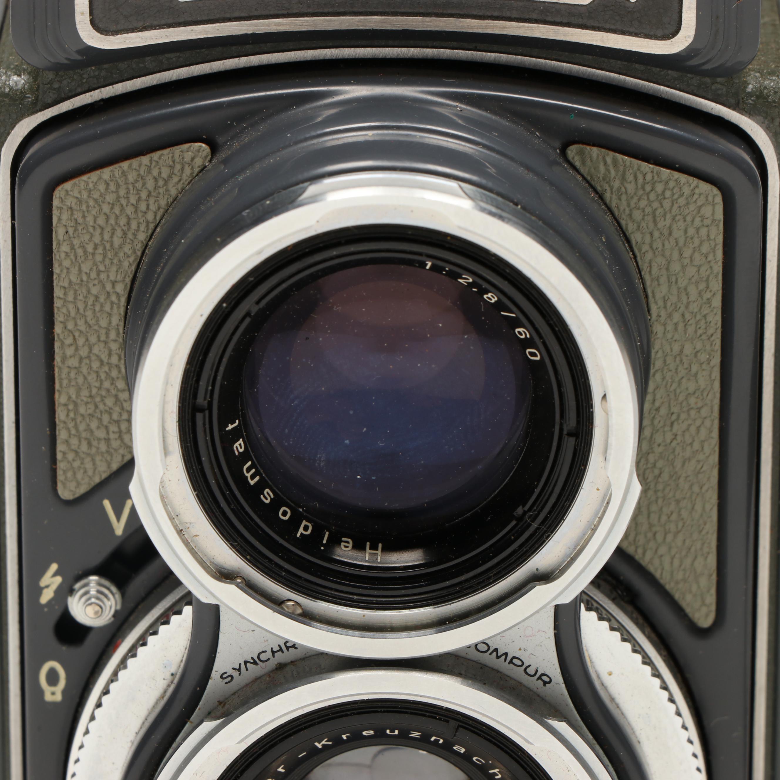 Rollei "Rolleiflex" Twin-Lens Reflex Camera with Case